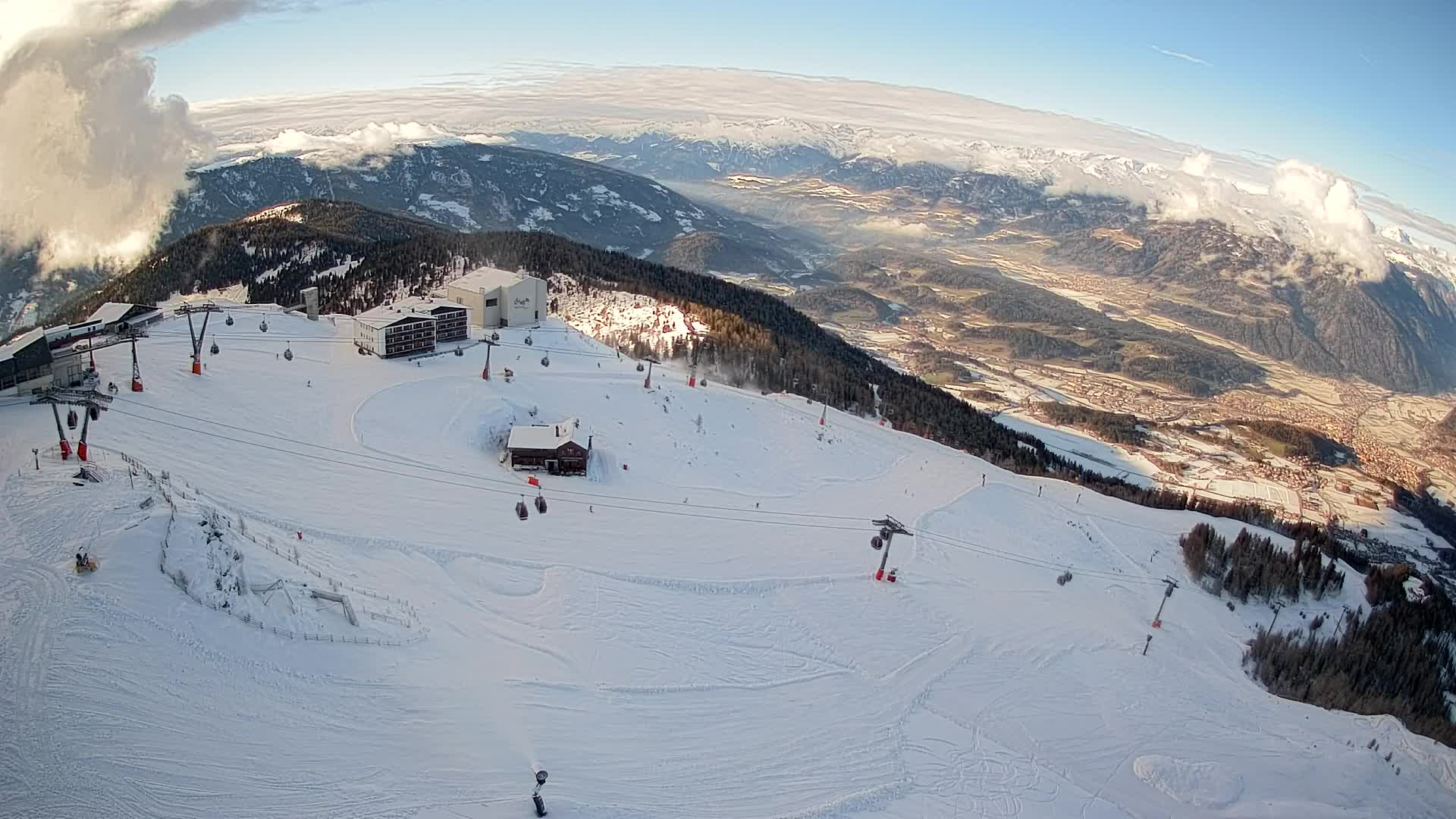 Skijalište Kronplatz – vrh | pogled na Bruneck