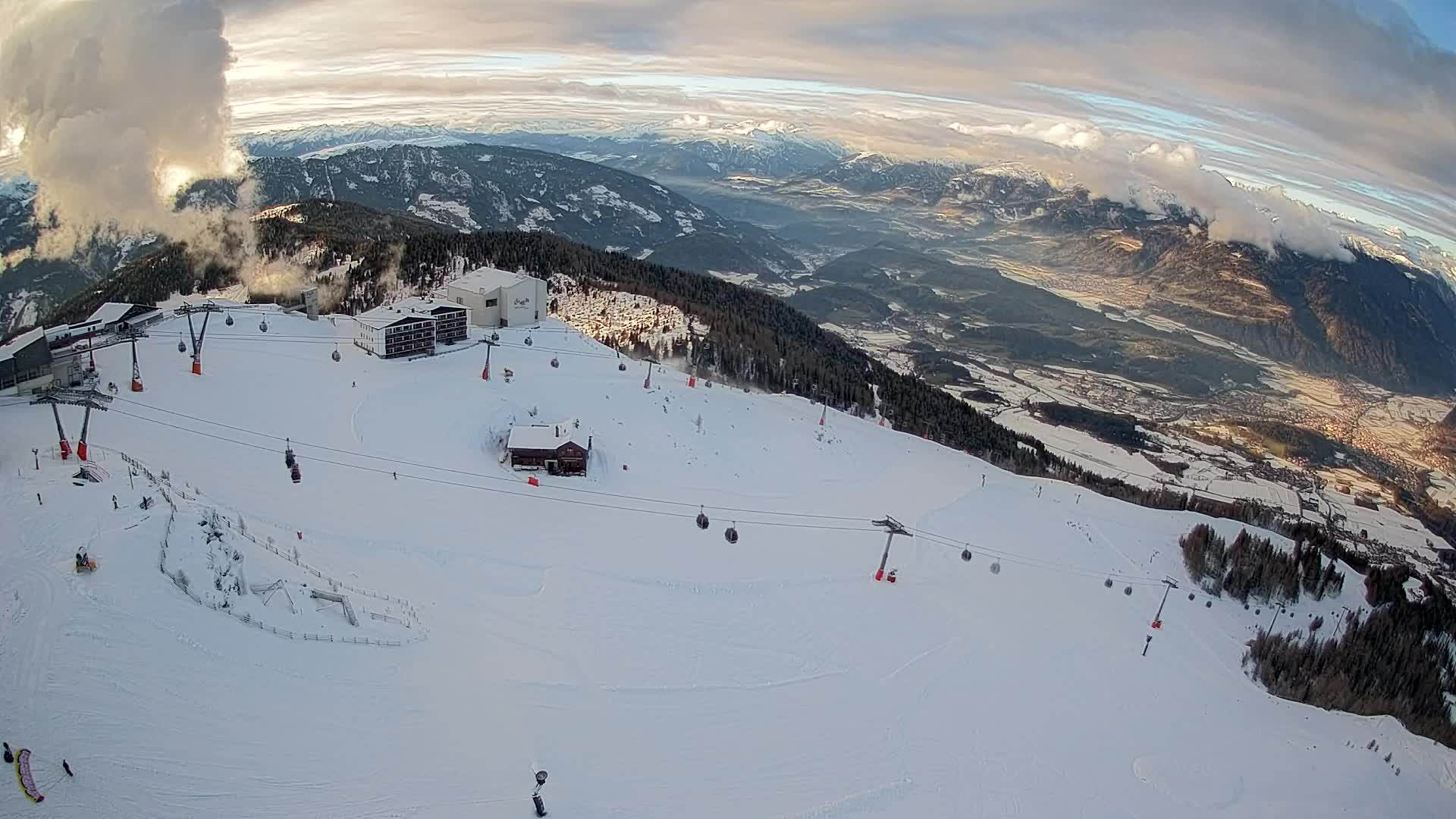 Skijalište Kronplatz – vrh | pogled na Bruneck