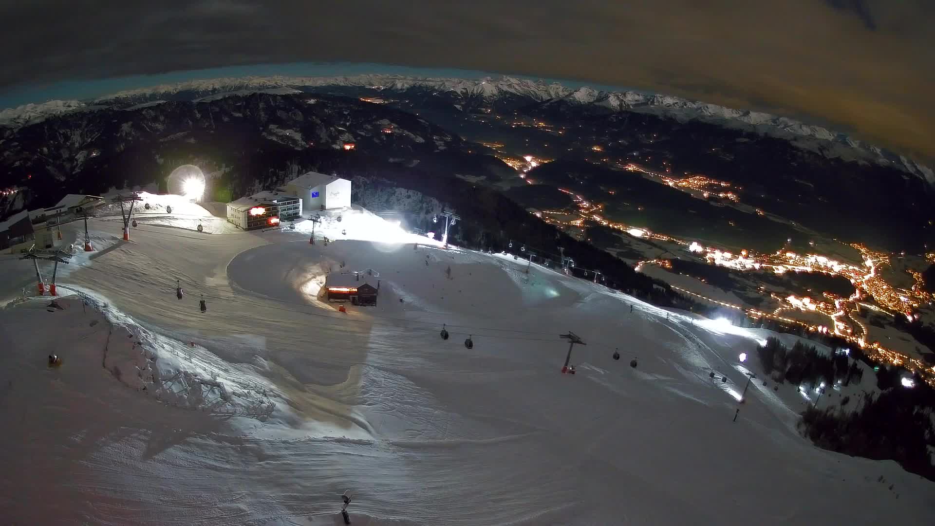 Smučišče Kronplatz – vrh | pogled na Bruneck