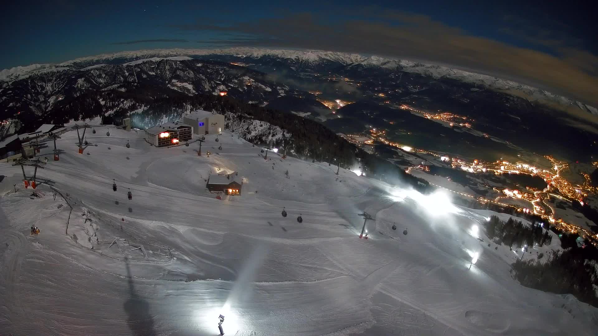 Smučišče Kronplatz – vrh | pogled na Bruneck