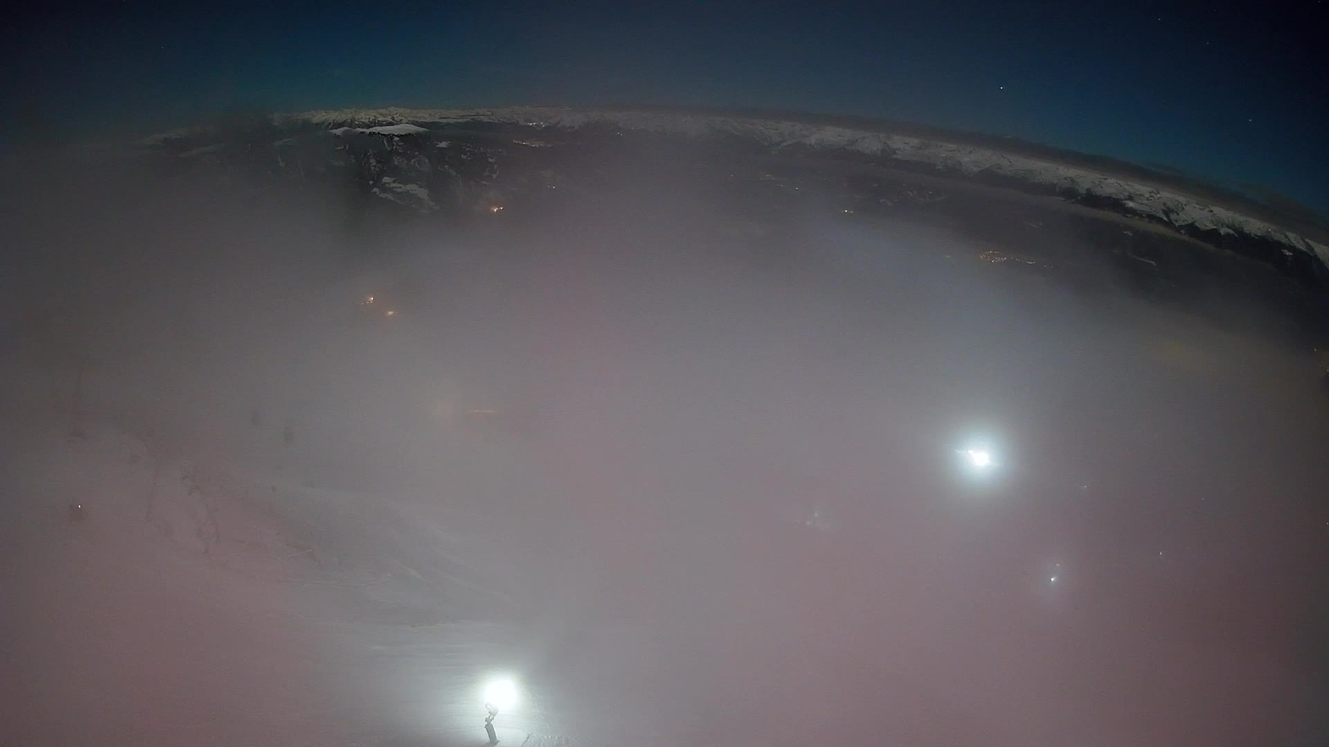 Skigebiet Kronplatz Gipfel | Blick auf Bruneck