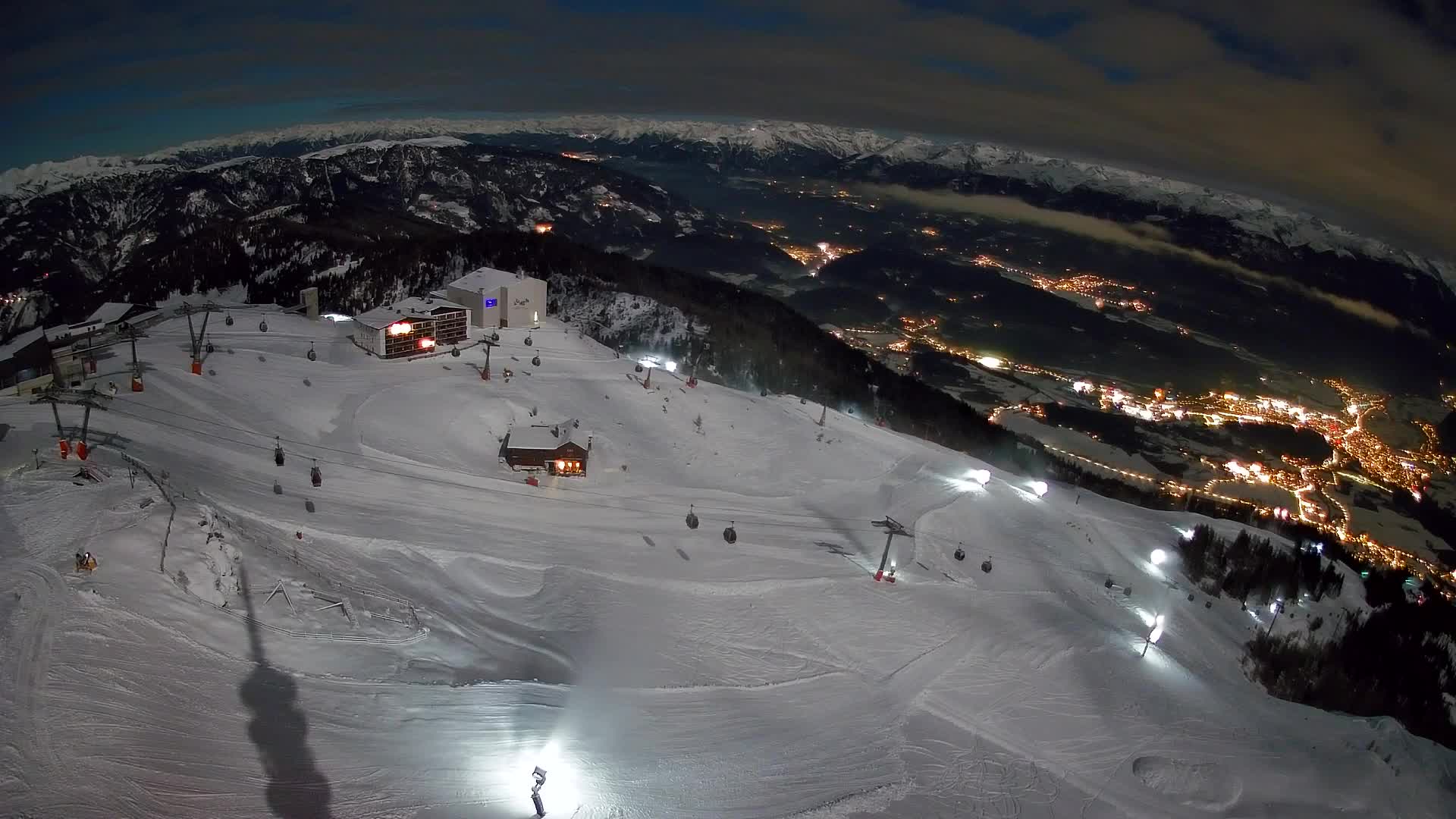 Smučišče Kronplatz – vrh | pogled na Bruneck