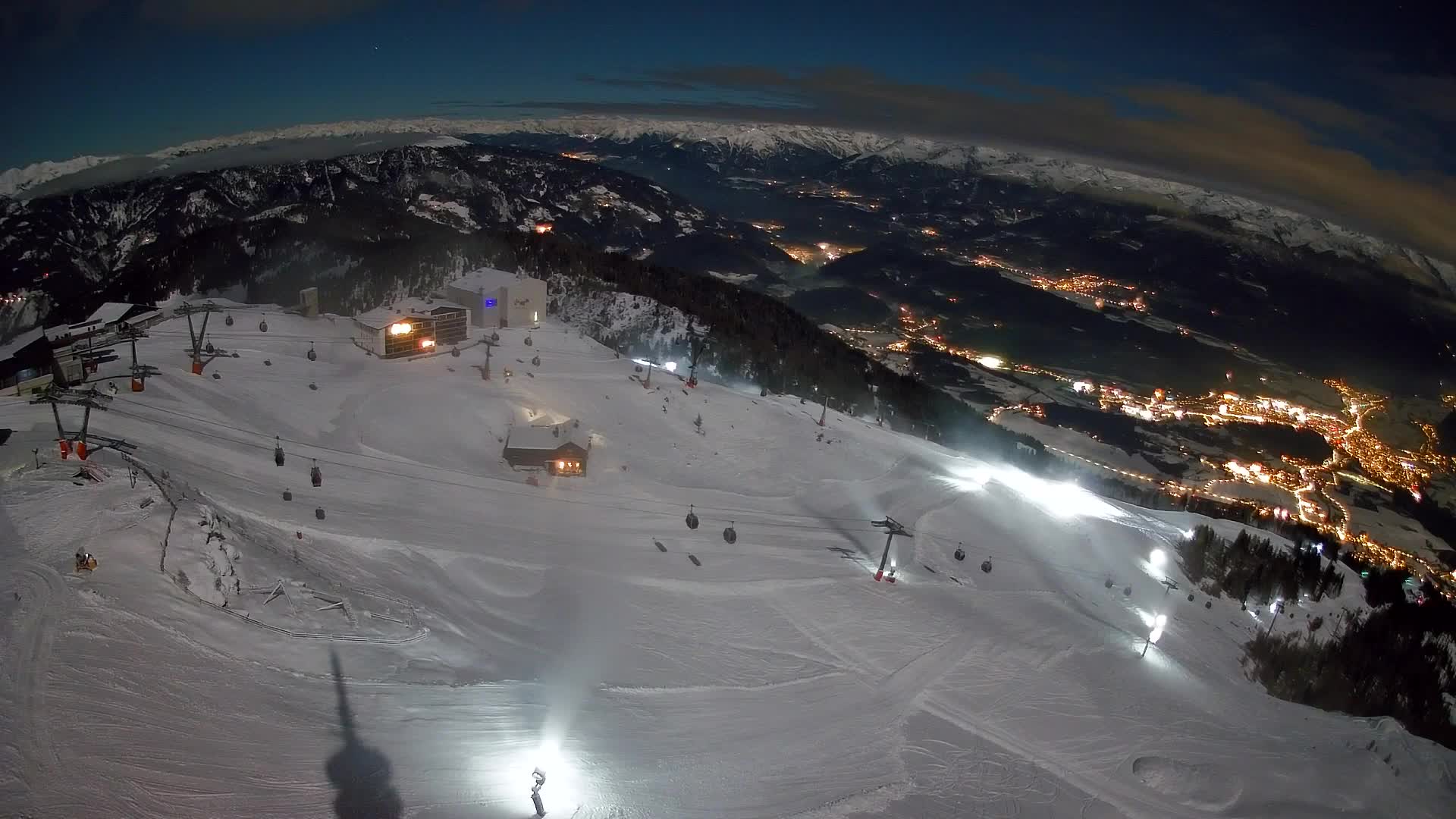 Smučišče Kronplatz – vrh | pogled na Bruneck