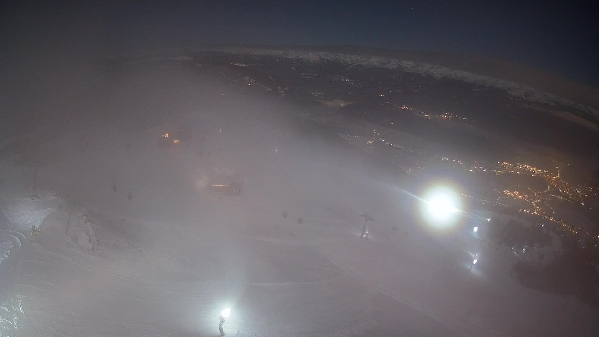 Kronplatz peak Ski resort | view to Bruneck