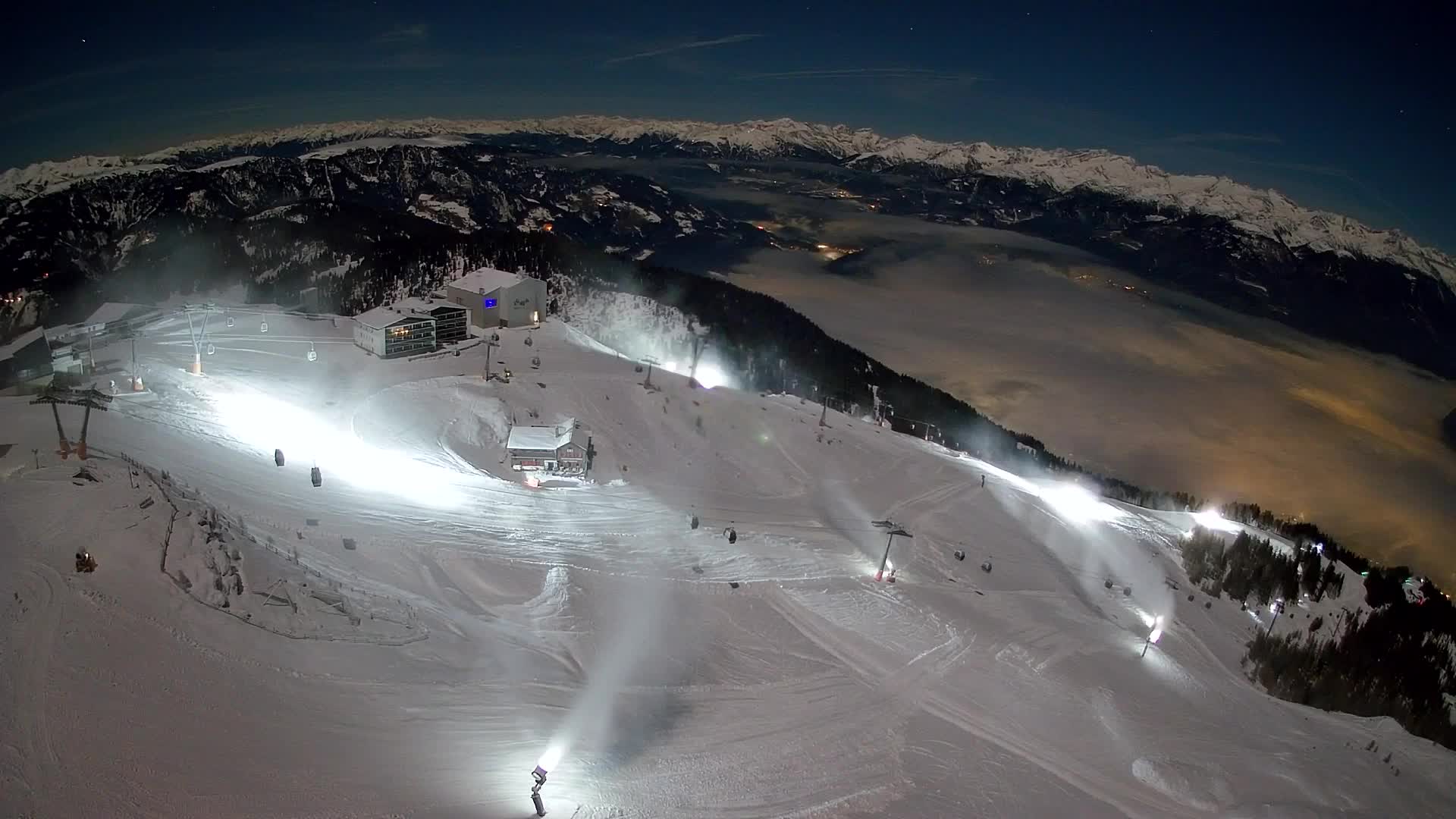 Smučišče Kronplatz – vrh | pogled na Bruneck