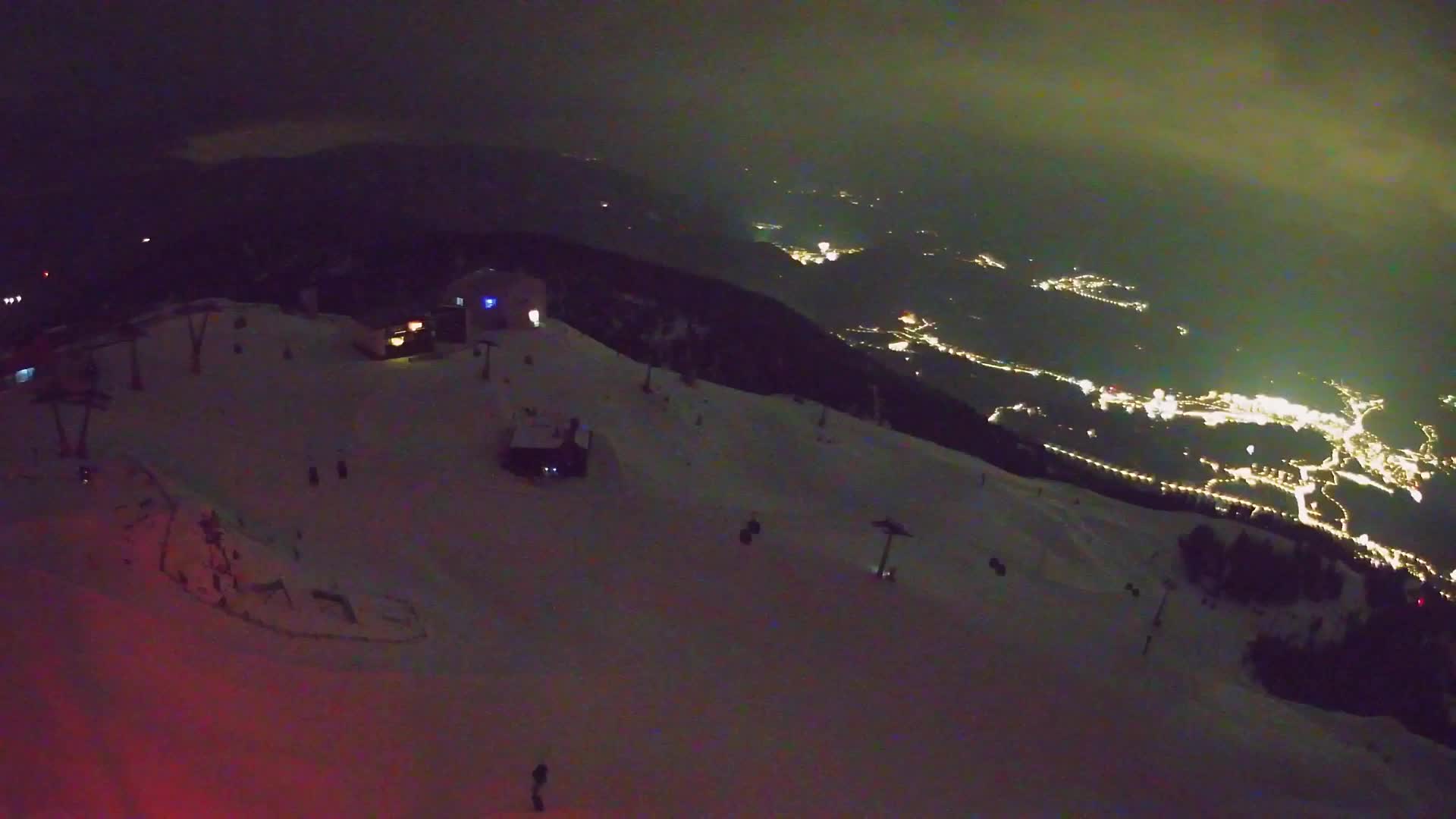 Smučišče Kronplatz – vrh | pogled na Bruneck