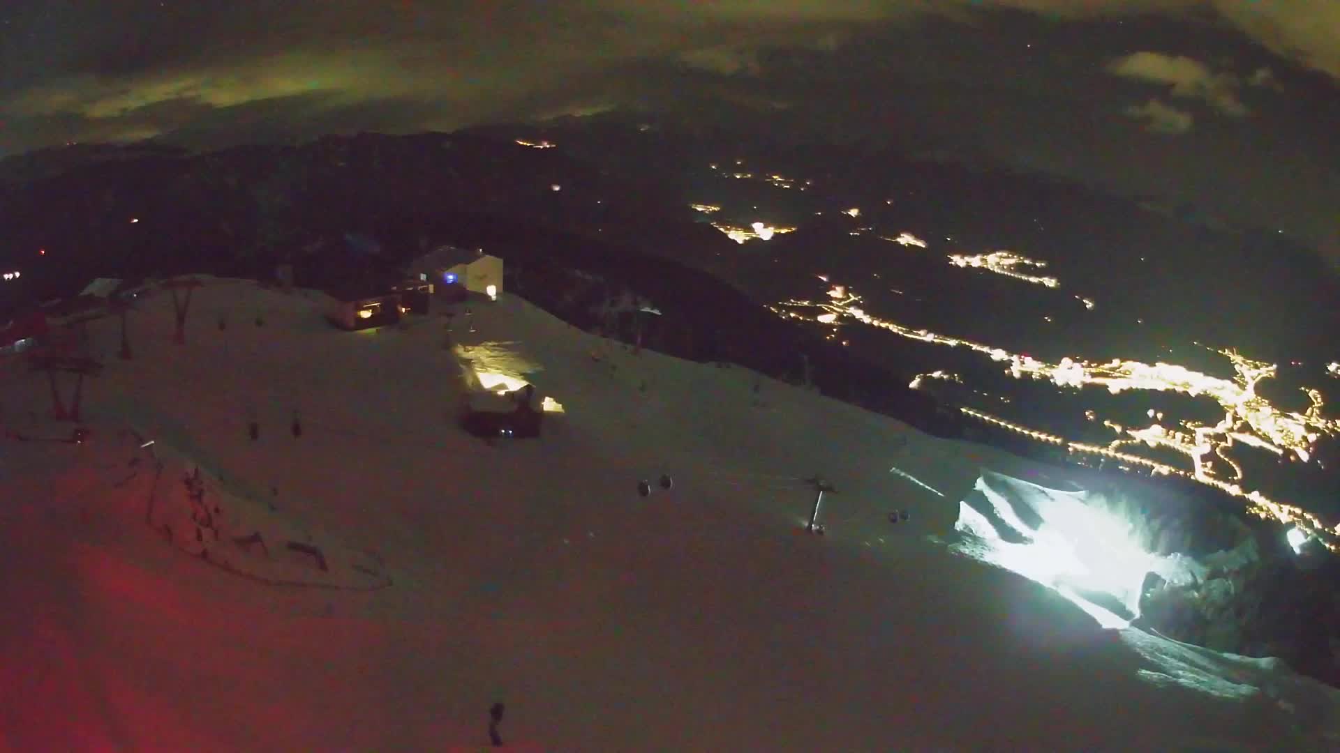 Smučišče Kronplatz – vrh | pogled na Bruneck