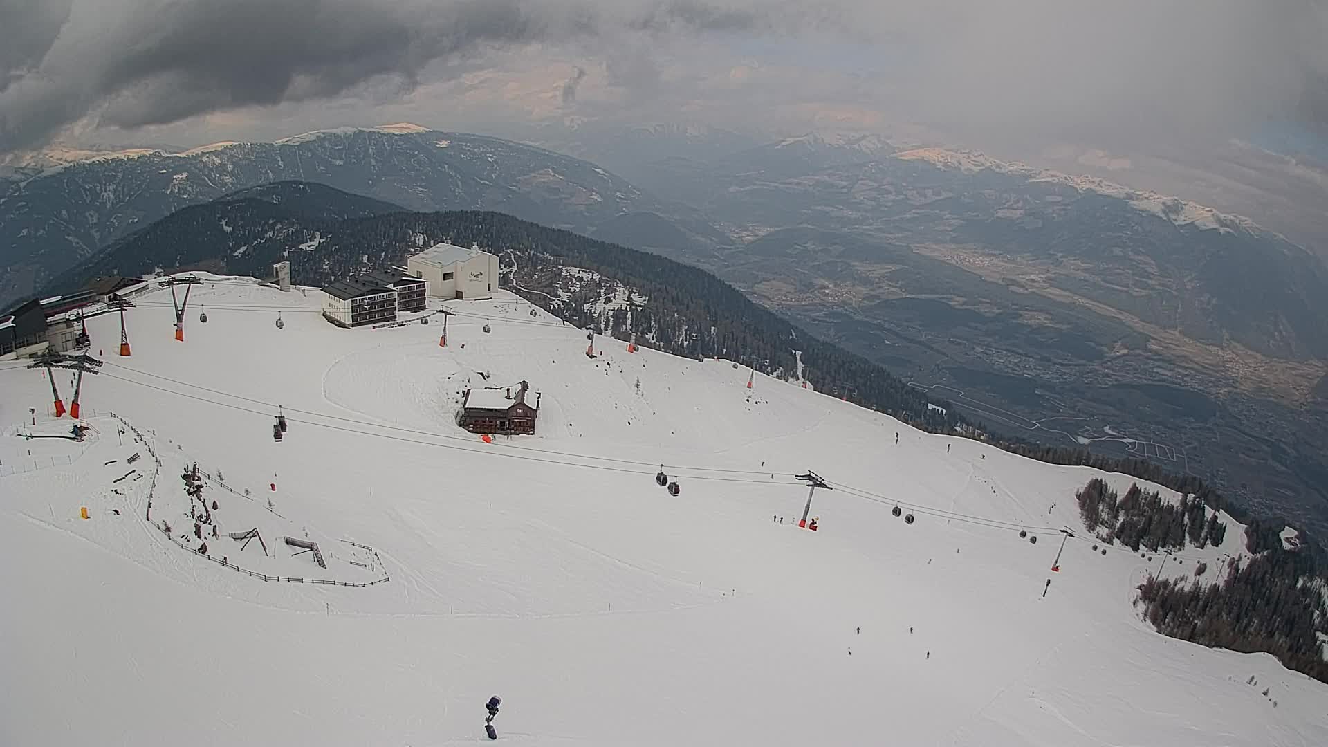 Skijalište Kronplatz – vrh | pogled na Bruneck