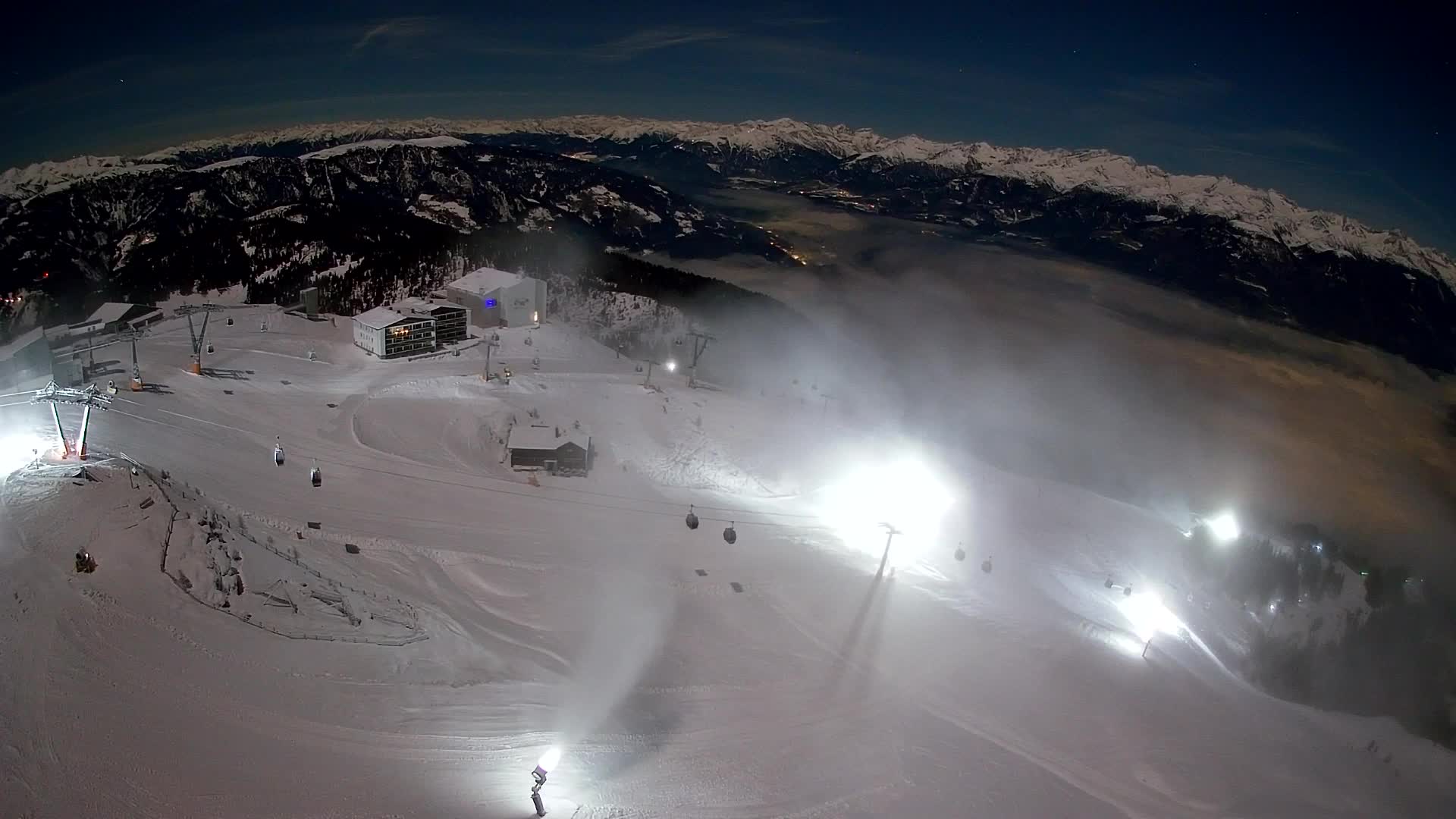 Smučišče Kronplatz – vrh | pogled na Bruneck