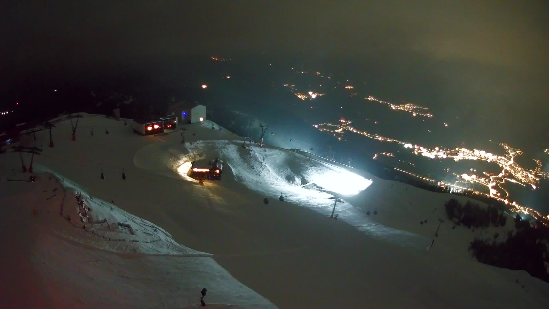 Smučišče Kronplatz – vrh | pogled na Bruneck