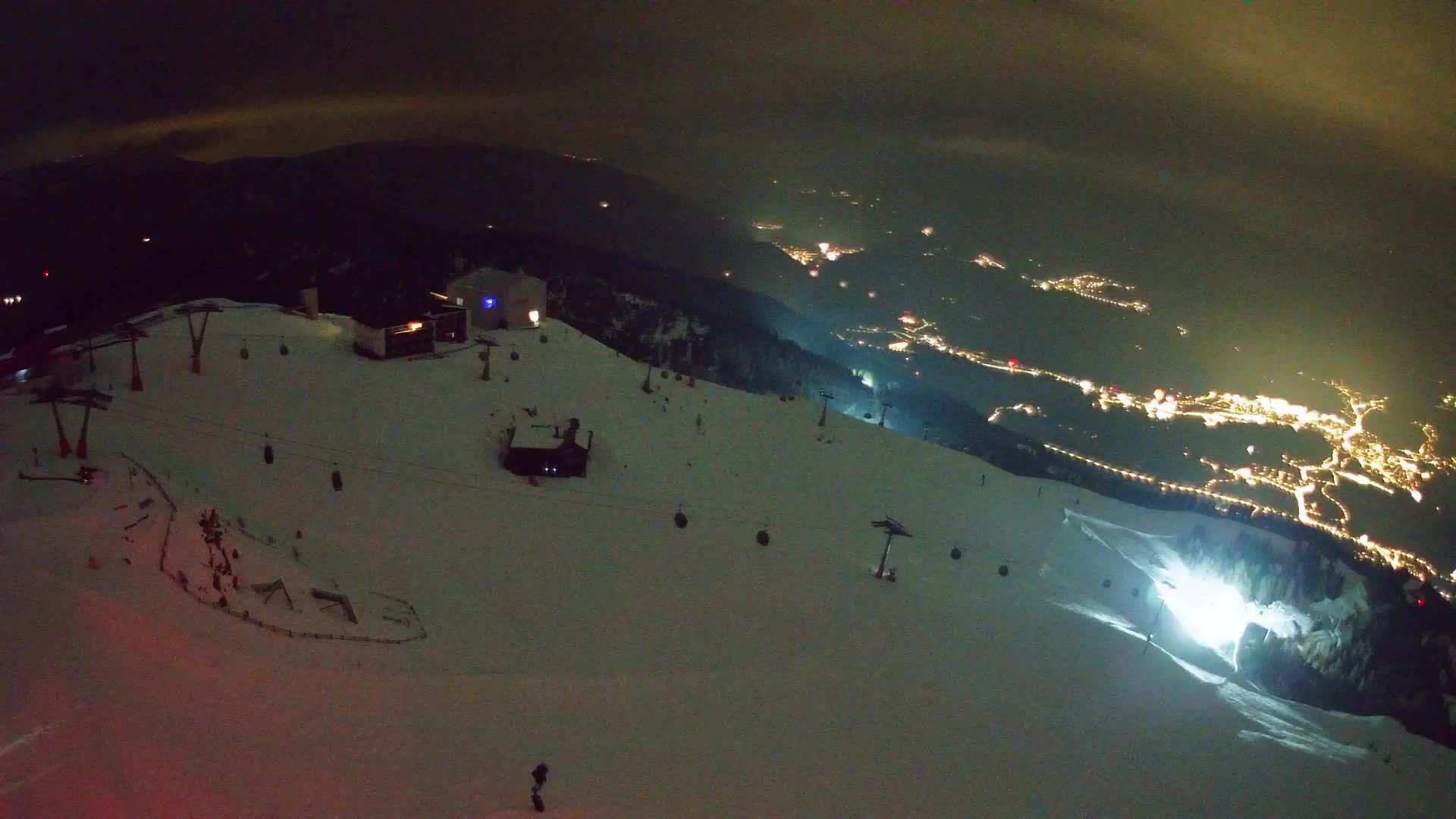 Smučišče Kronplatz – vrh | pogled na Bruneck