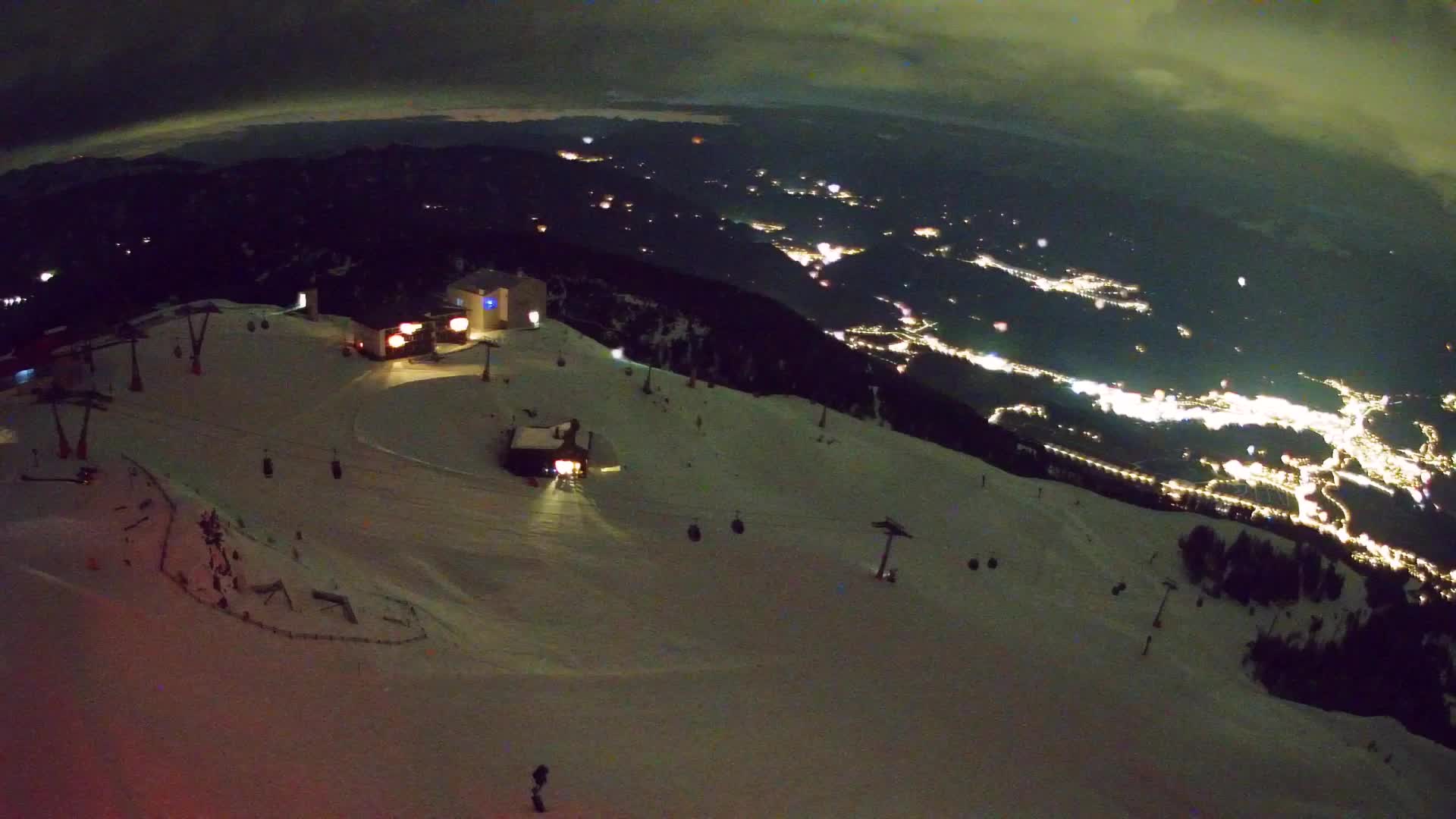 Smučišče Kronplatz – vrh | pogled na Bruneck