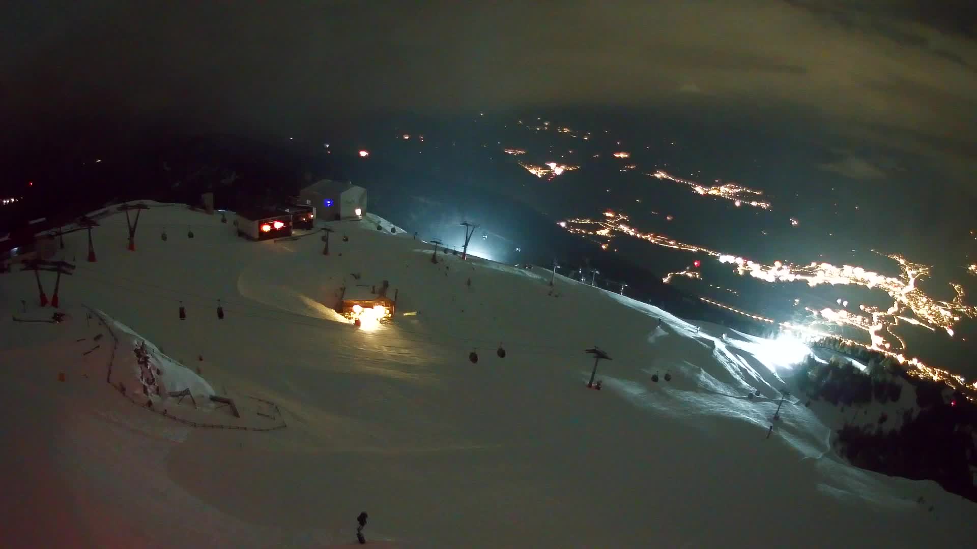 Smučišče Kronplatz – vrh | pogled na Bruneck