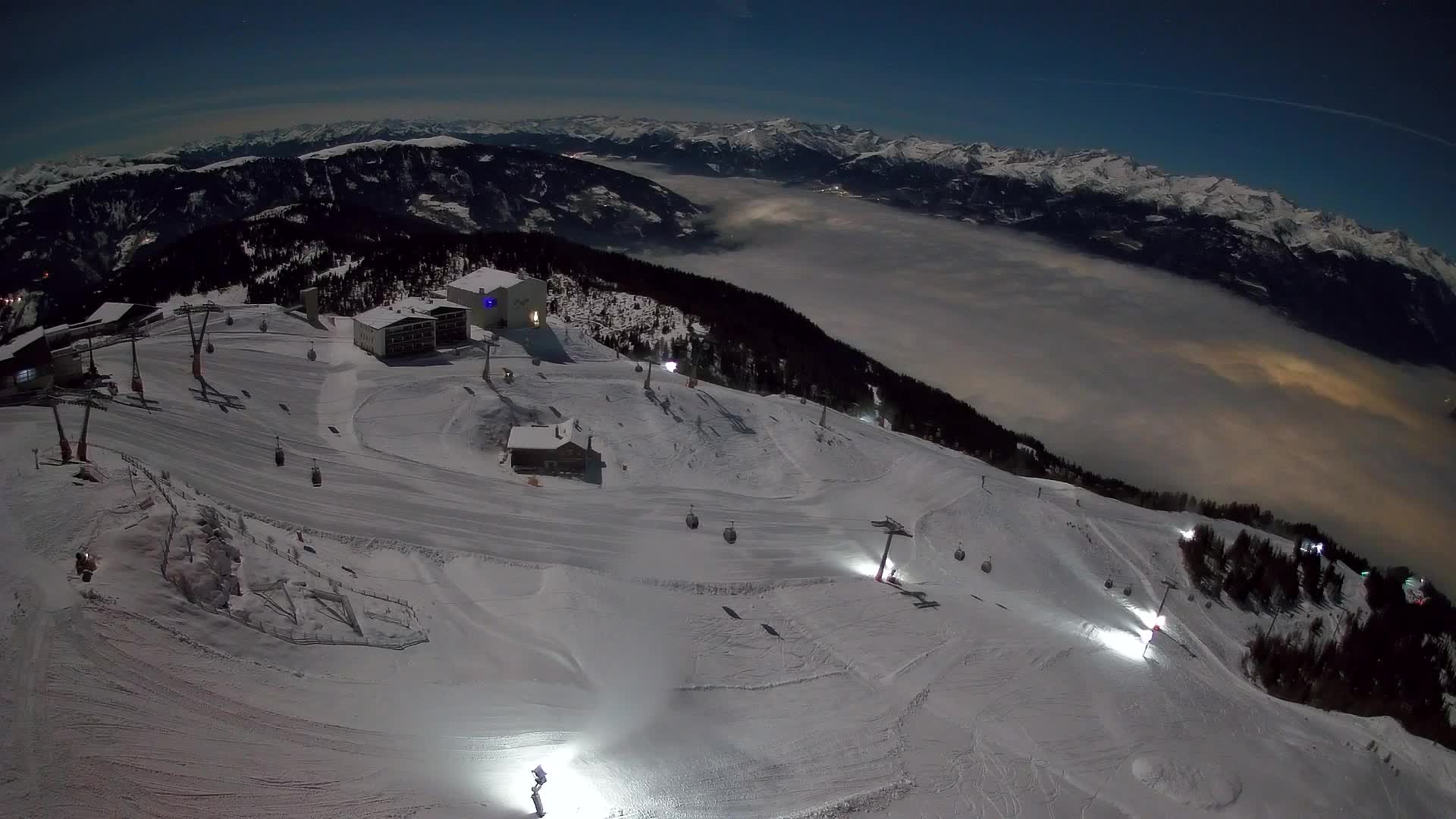 Skijalište Kronplatz – vrh | pogled na Bruneck