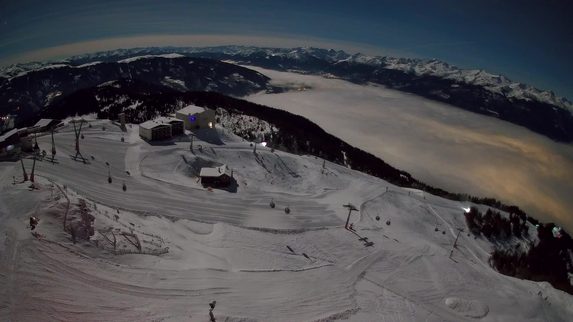 Skijalište Kronplatz – vrh | pogled na Bruneck