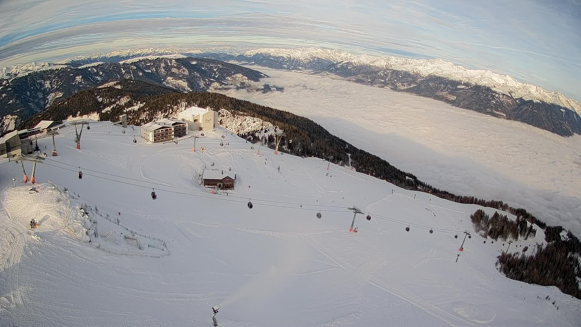 Skijalište Kronplatz – vrh | pogled na Bruneck