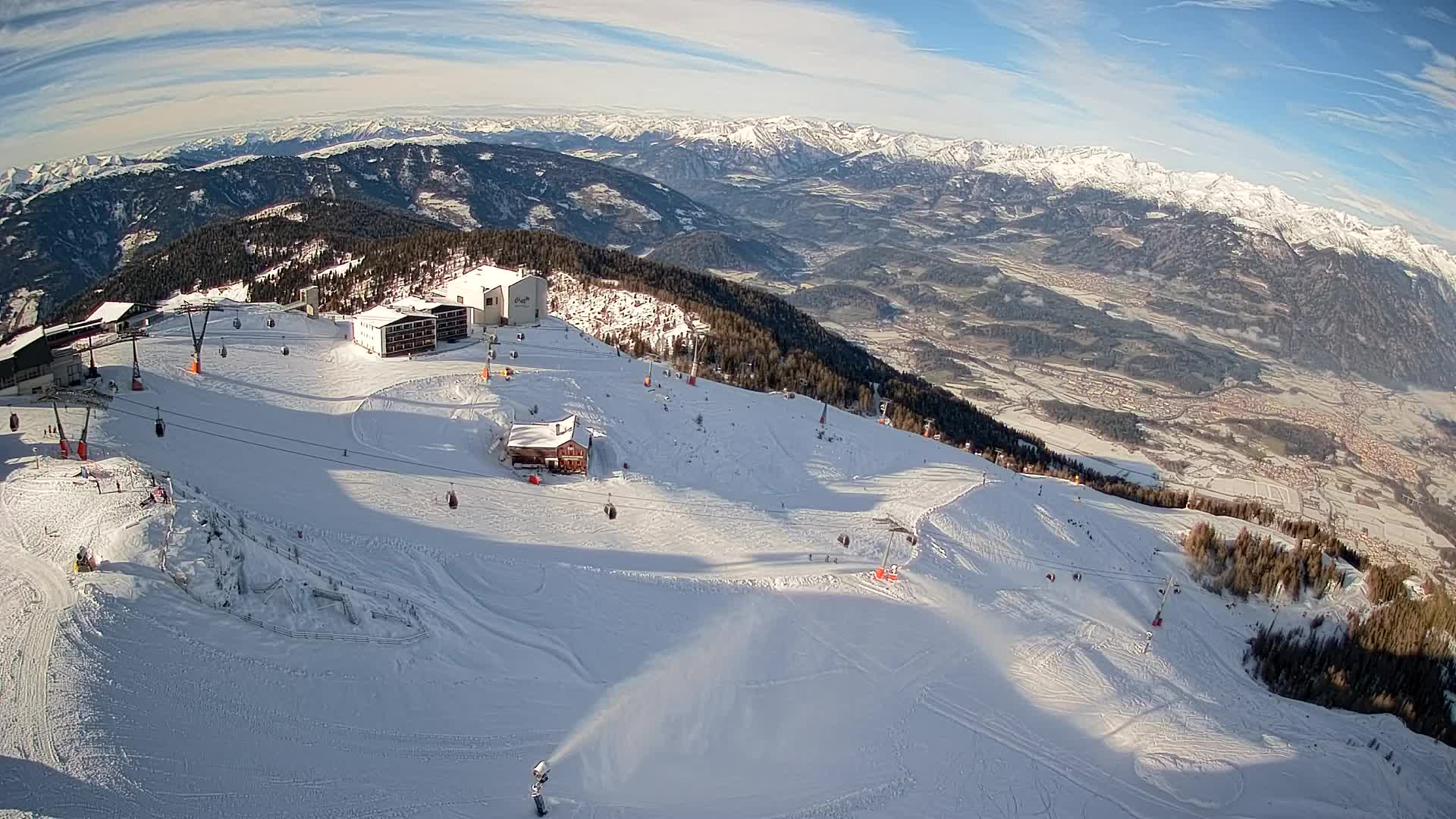 Skijalište Kronplatz – vrh | pogled na Bruneck