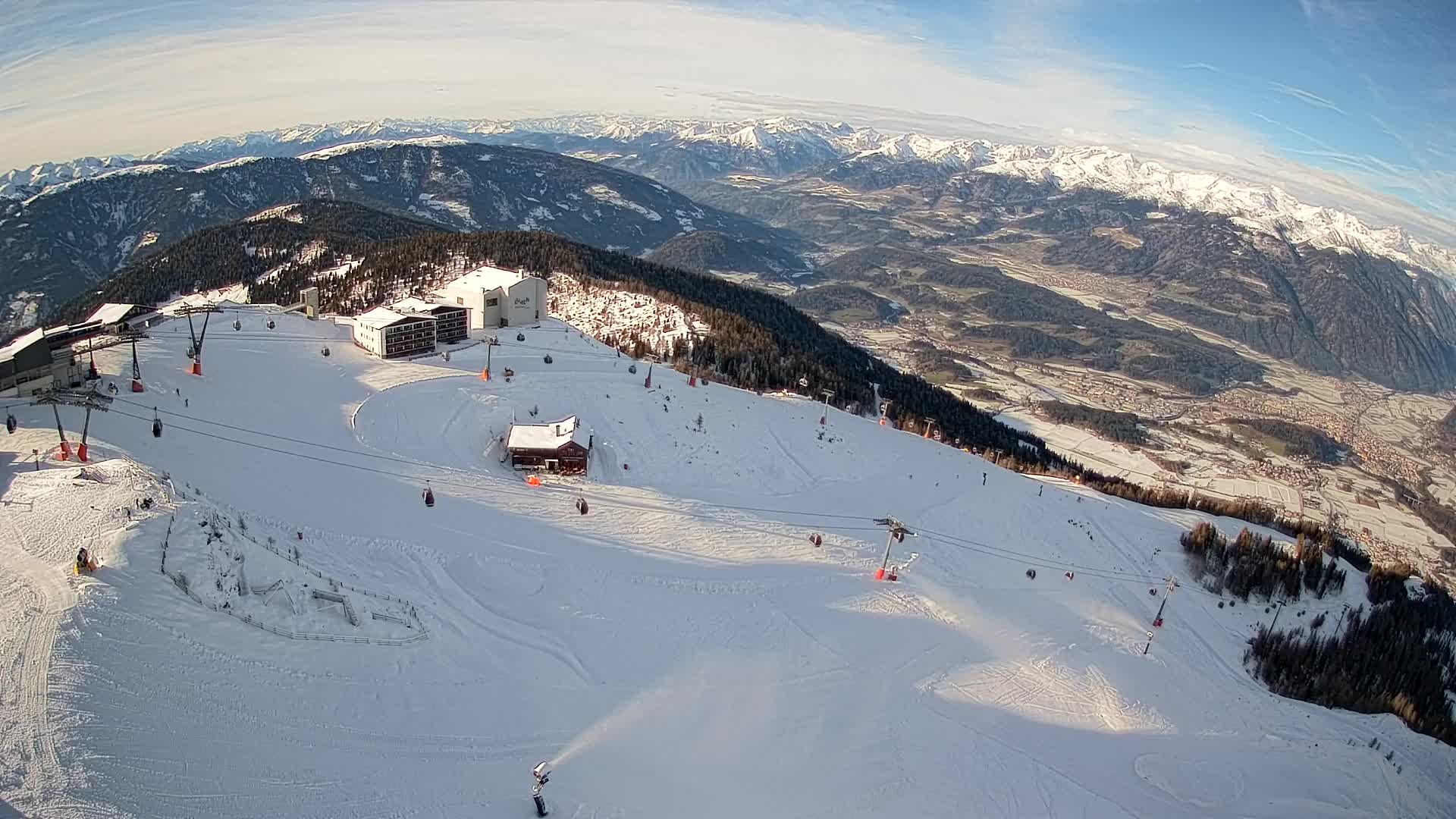 Skijalište Kronplatz – vrh | pogled na Bruneck