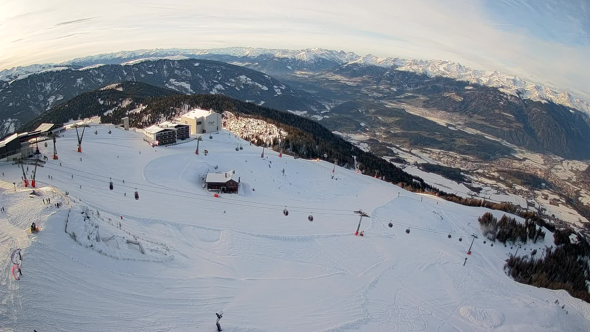 Skijalište Kronplatz – vrh | pogled na Bruneck