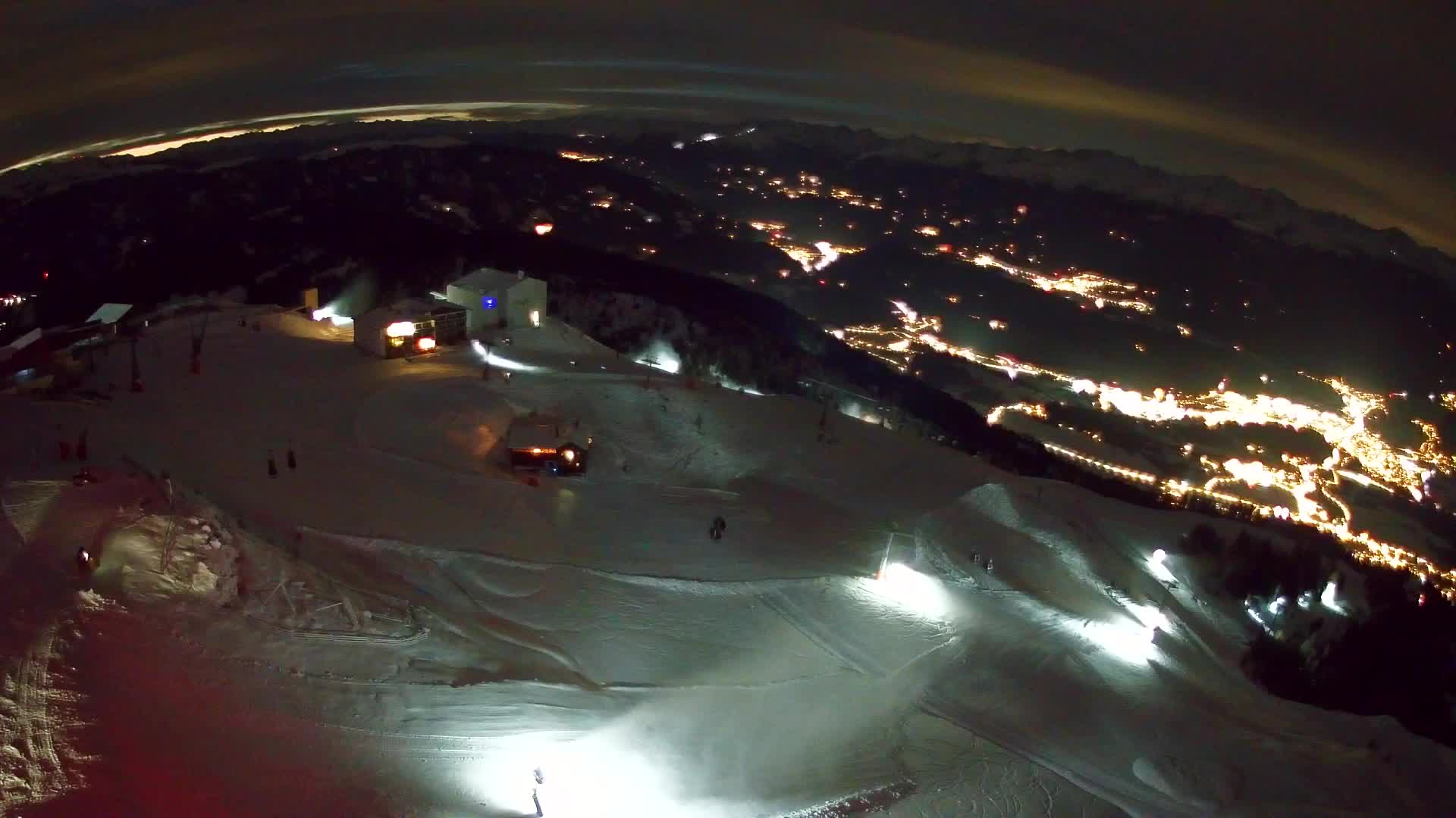 Smučišče Kronplatz – vrh | pogled na Bruneck