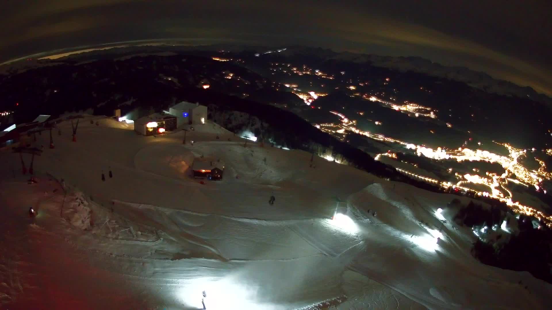 Smučišče Kronplatz – vrh | pogled na Bruneck