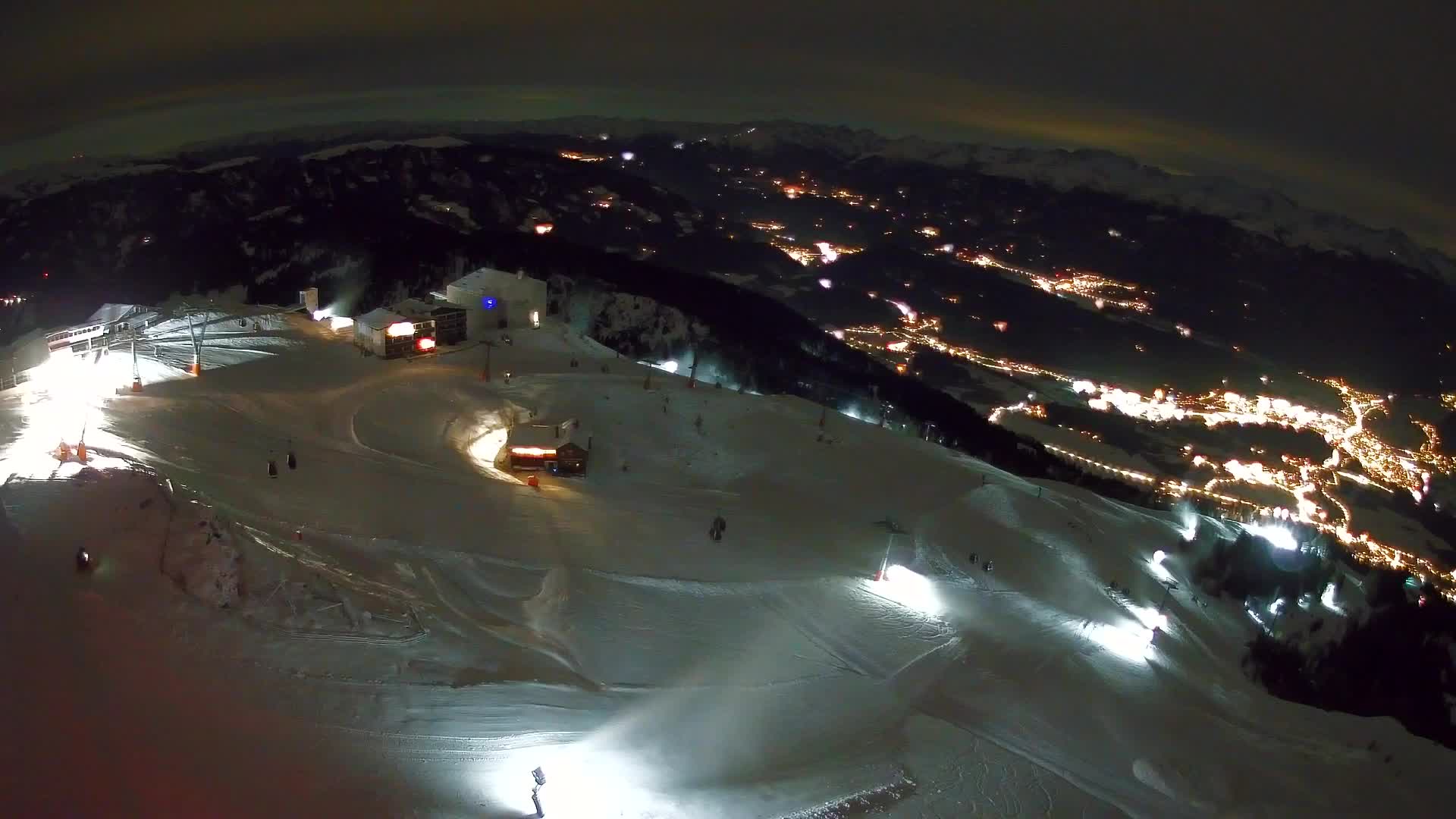 Smučišče Kronplatz – vrh | pogled na Bruneck