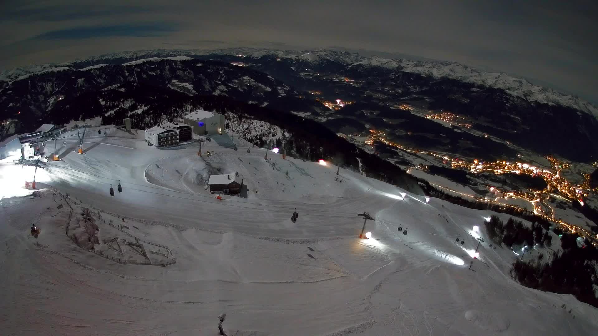 Smučišče Kronplatz – vrh | pogled na Bruneck