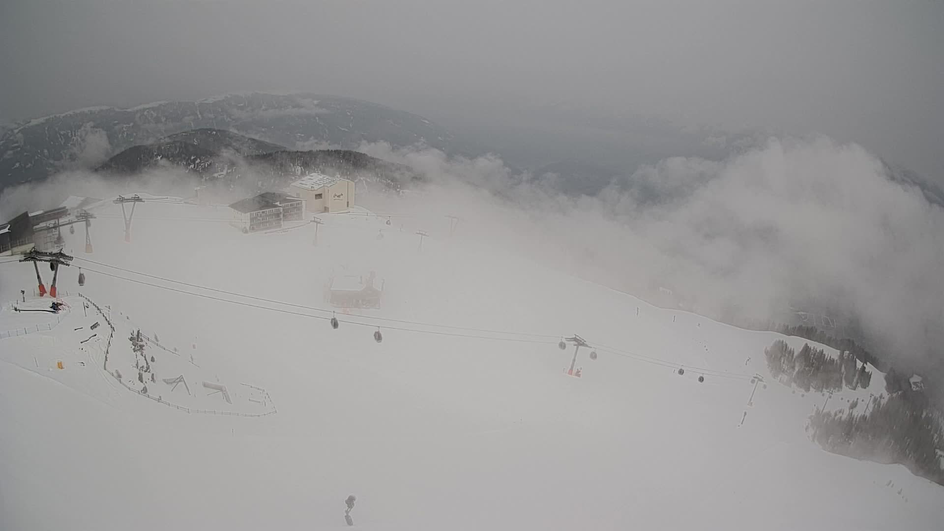 Smučišče Kronplatz – vrh | pogled na Bruneck