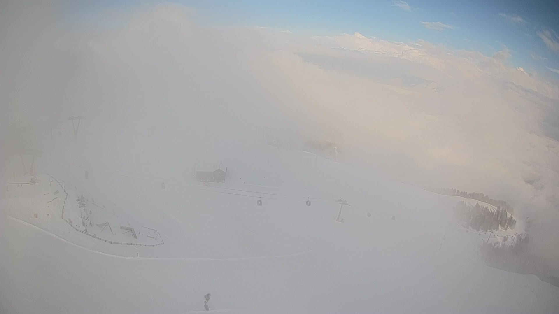 Kronplatz peak Ski resort | view to Bruneck