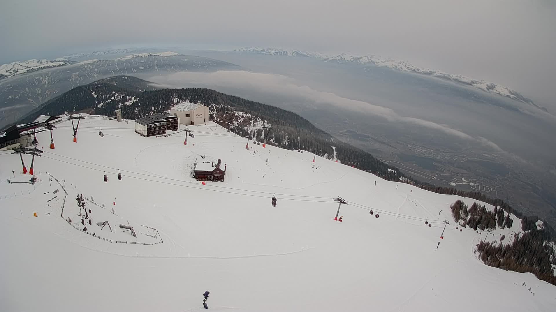 Skijalište Kronplatz – vrh | pogled na Bruneck