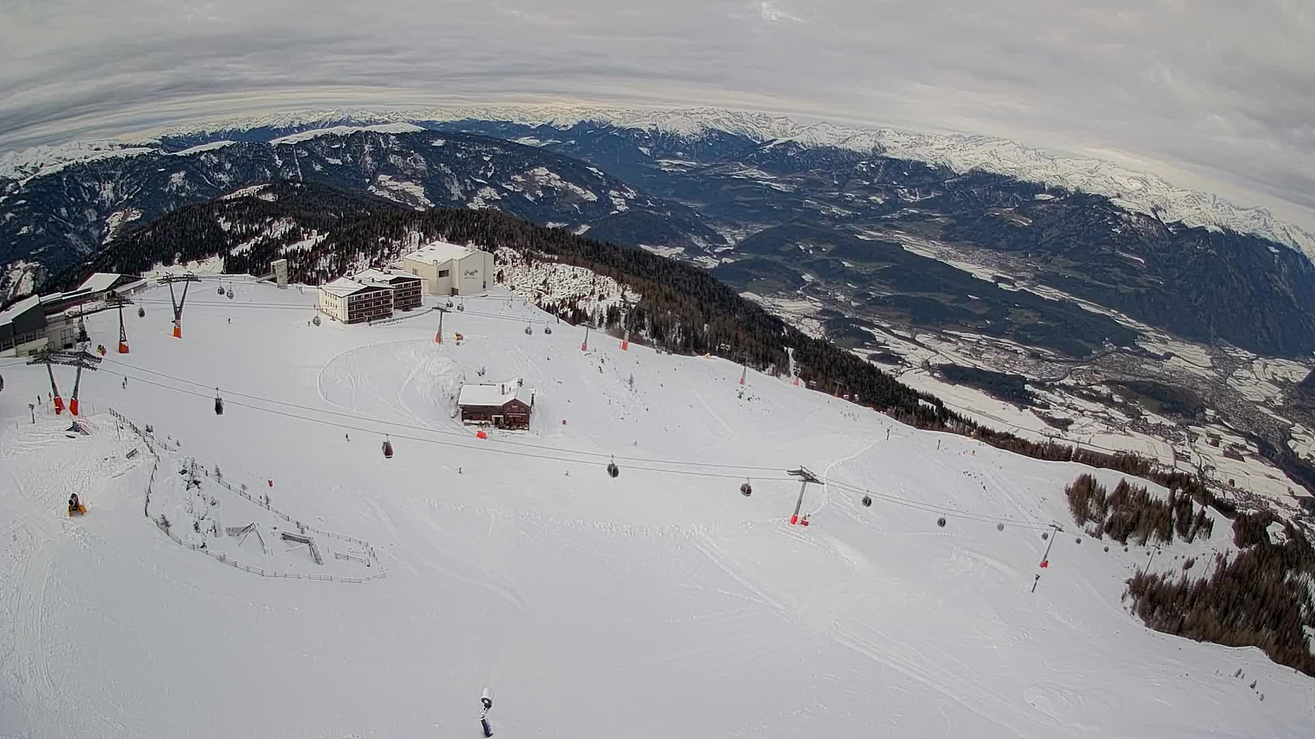 Skijalište Kronplatz – vrh | pogled na Bruneck