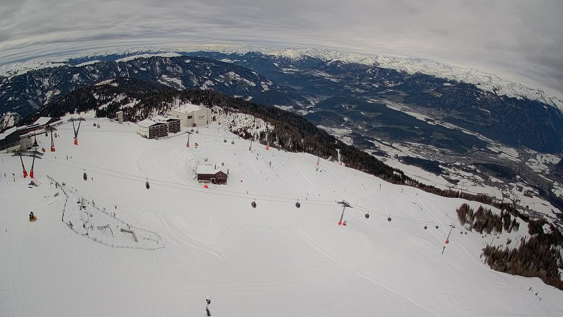 Skijalište Kronplatz – vrh | pogled na Bruneck