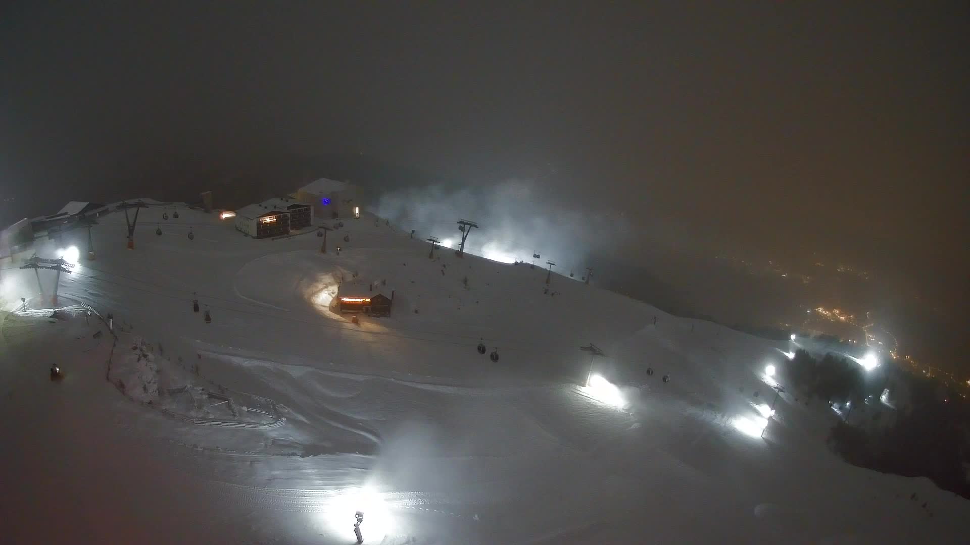 Skigebiet Kronplatz Gipfel | Blick auf Bruneck