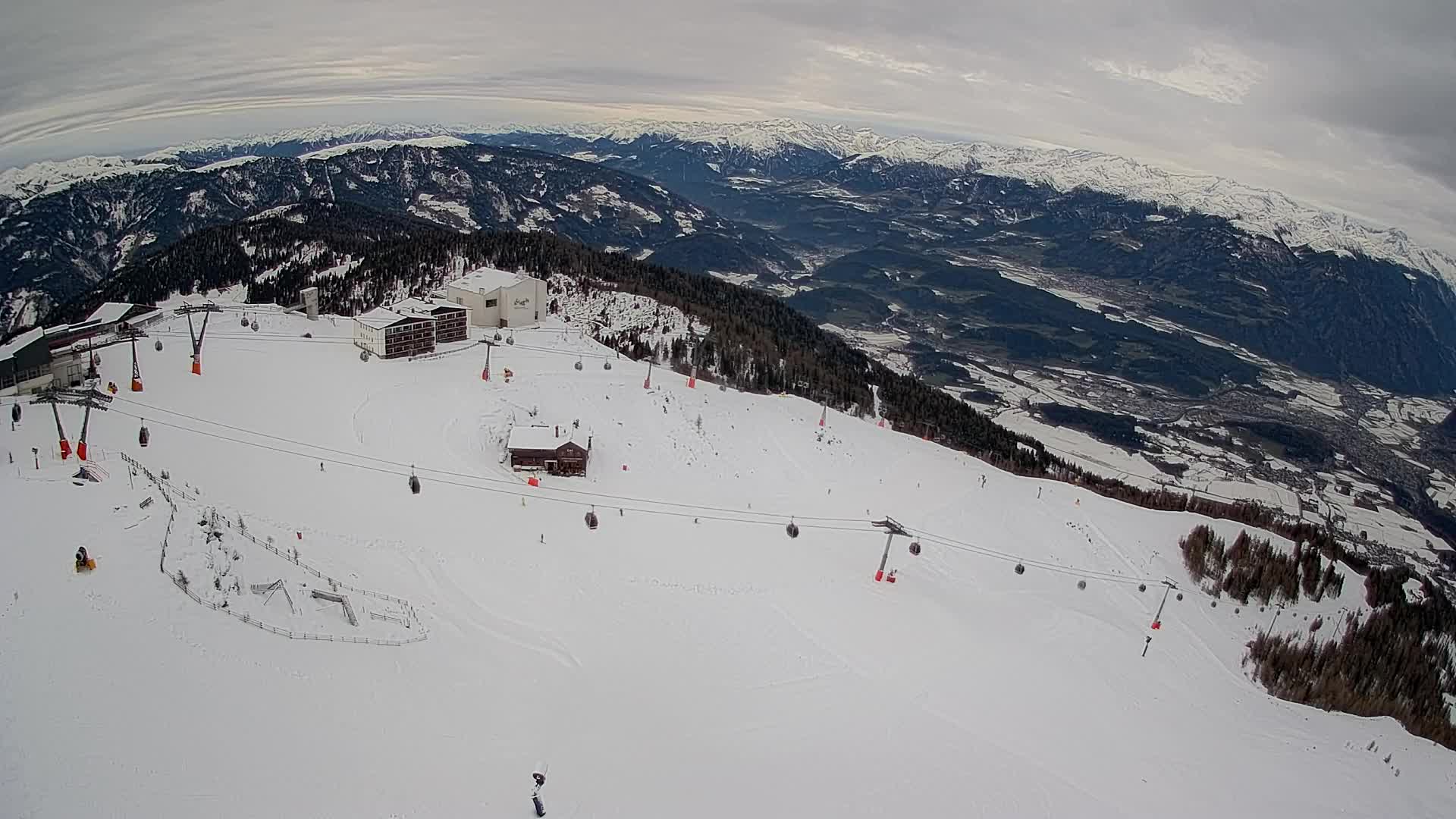 Skijalište Kronplatz – vrh | pogled na Bruneck