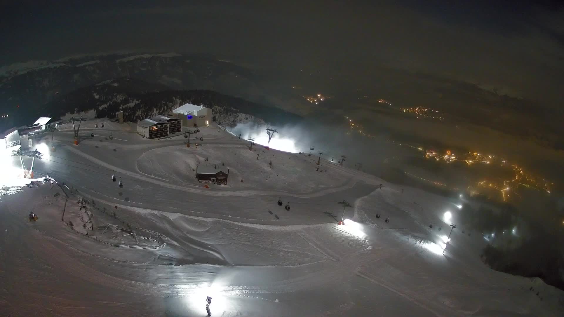 Smučišče Kronplatz – vrh | pogled na Bruneck