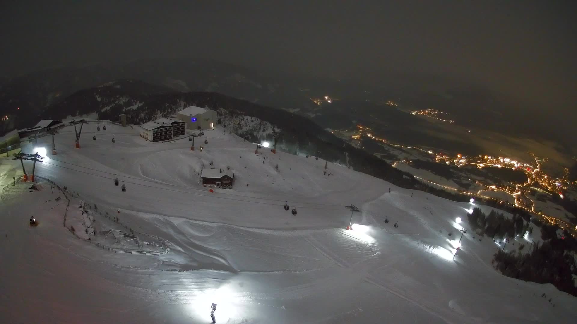 Smučišče Kronplatz – vrh | pogled na Bruneck