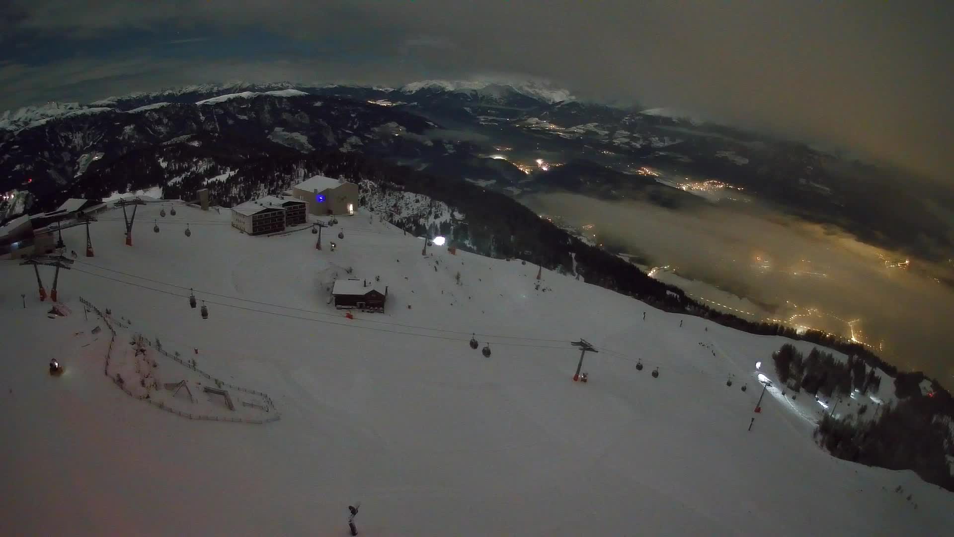 Smučišče Kronplatz – vrh | pogled na Bruneck