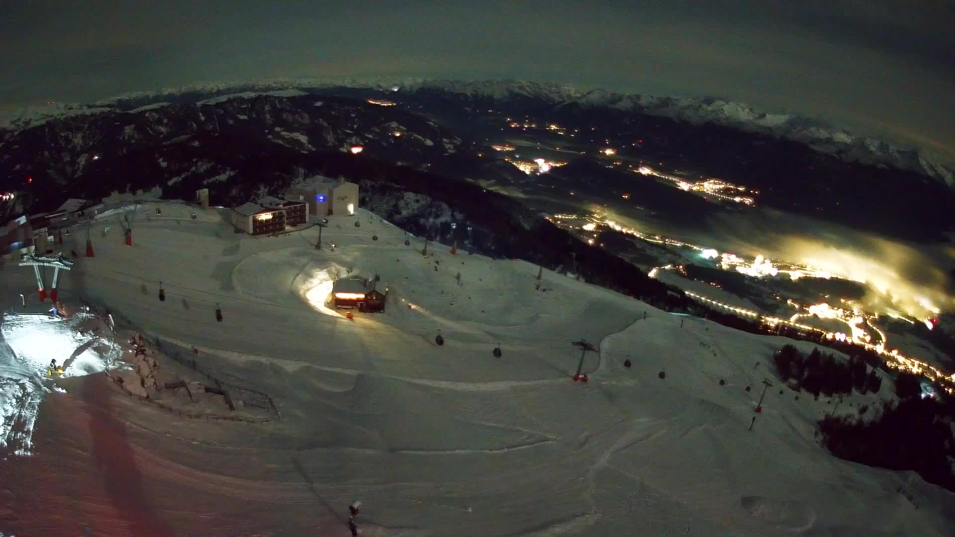 Smučišče Kronplatz – vrh | pogled na Bruneck