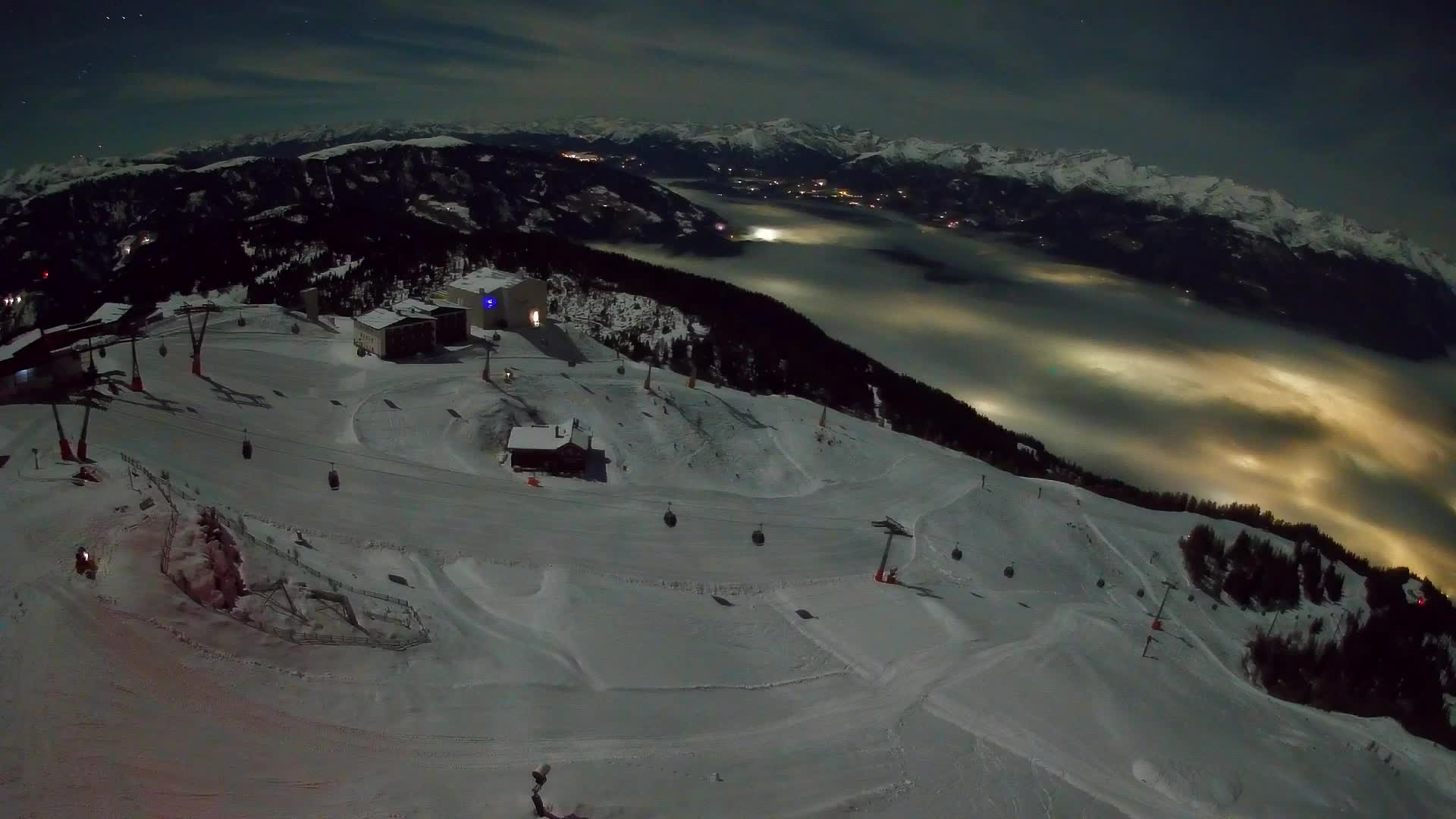 Smučišče Kronplatz – vrh | pogled na Bruneck