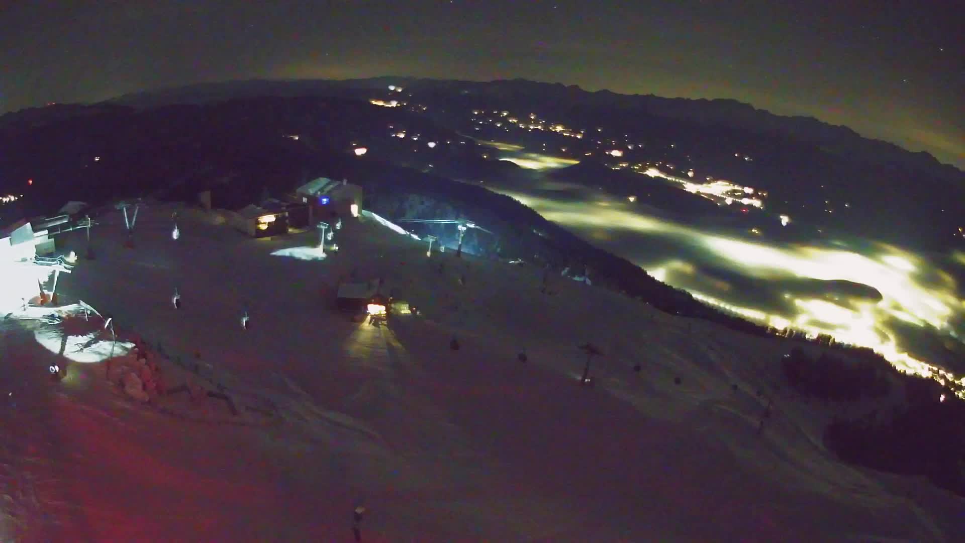 Smučišče Kronplatz – vrh | pogled na Bruneck