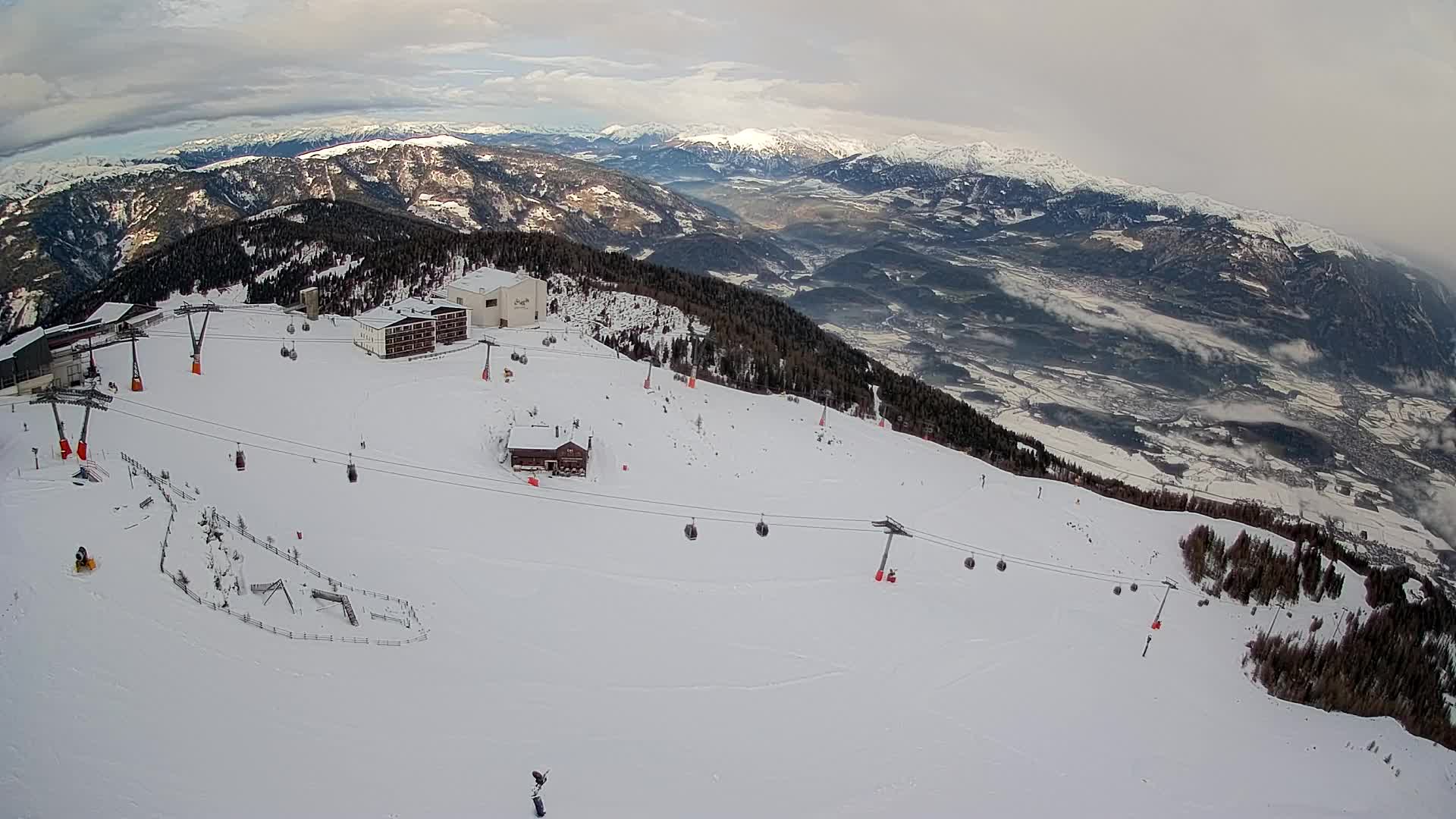 Skijalište Kronplatz – vrh | pogled na Bruneck