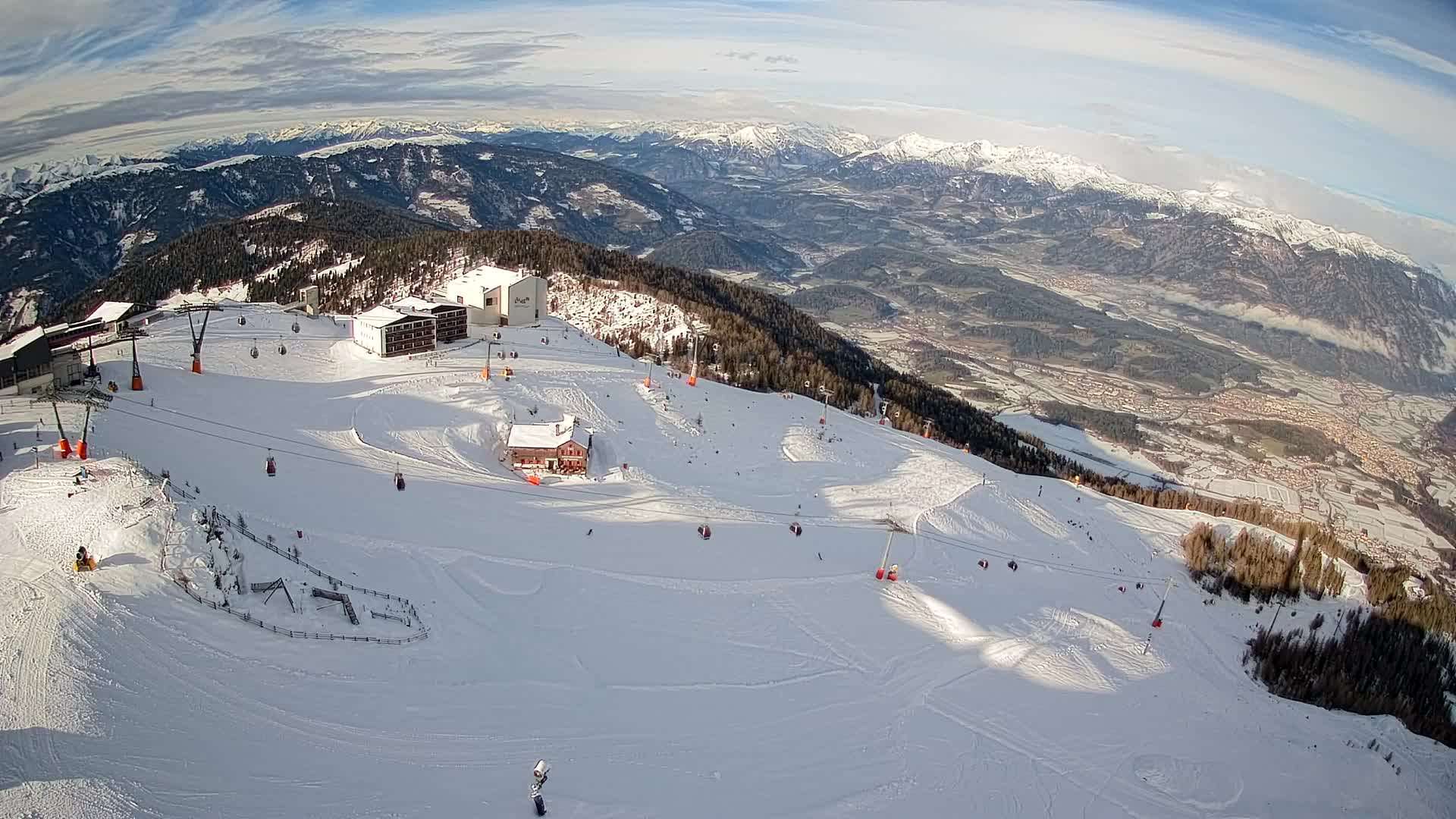 Skijalište Kronplatz – vrh | pogled na Bruneck
