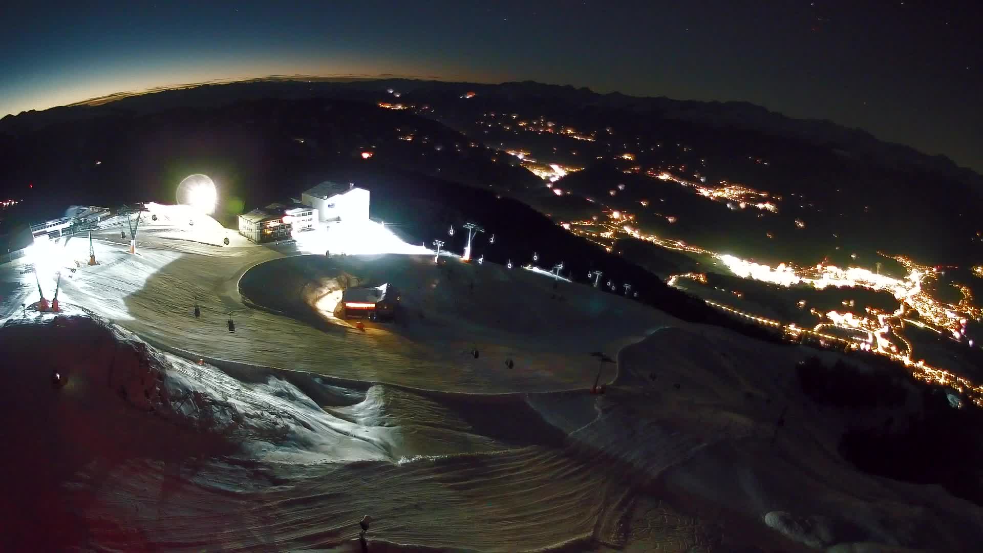 Smučišče Kronplatz – vrh | pogled na Bruneck