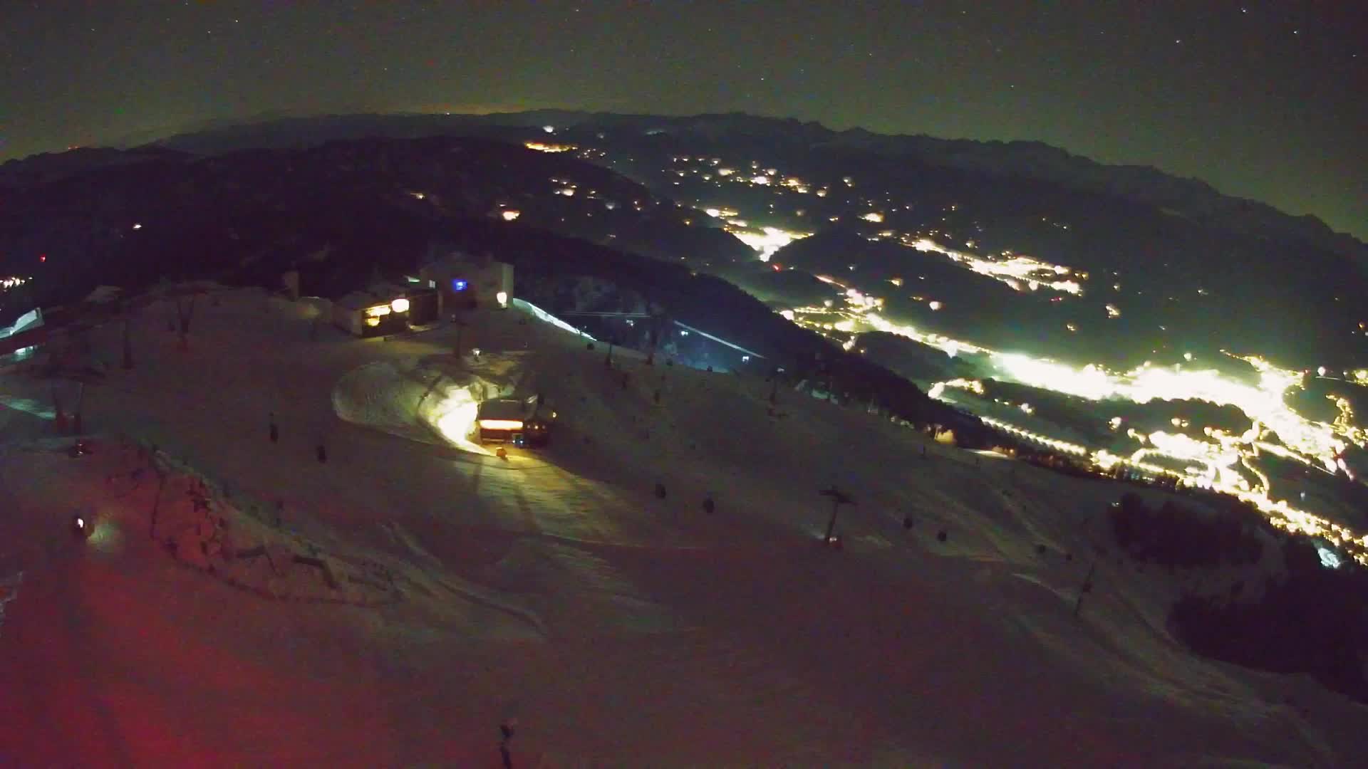 Smučišče Kronplatz – vrh | pogled na Bruneck