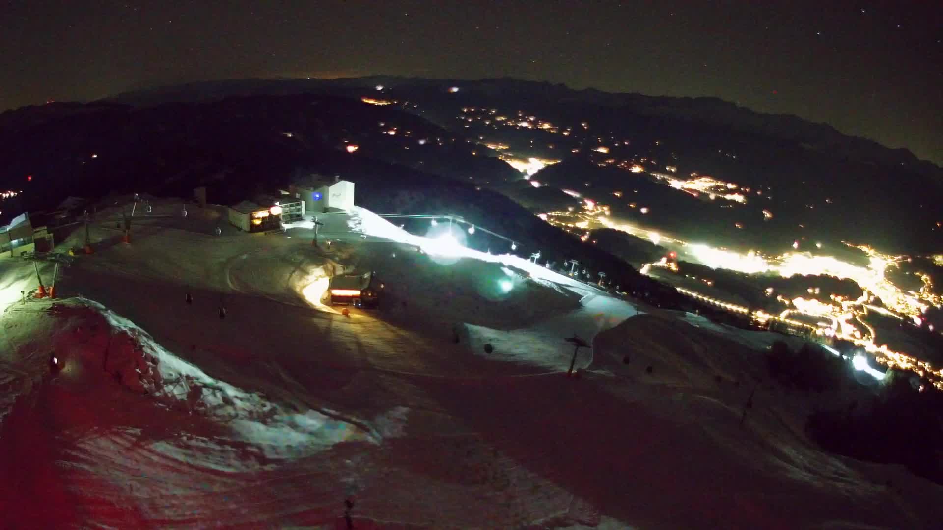 Skigebiet Kronplatz Gipfel | Blick auf Bruneck