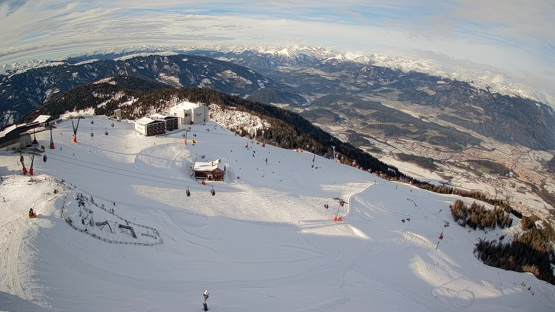 Skijalište Kronplatz – vrh | pogled na Bruneck