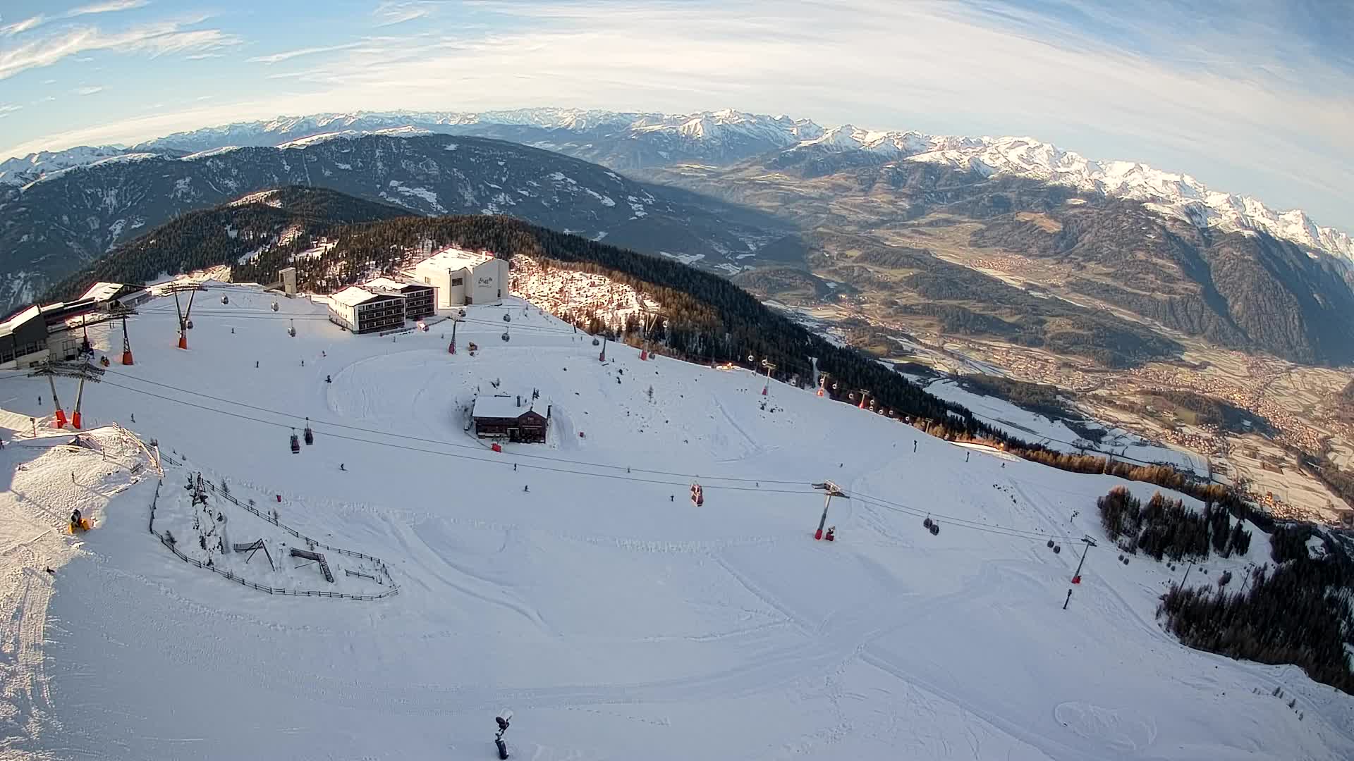 Skijalište Kronplatz – vrh | pogled na Bruneck