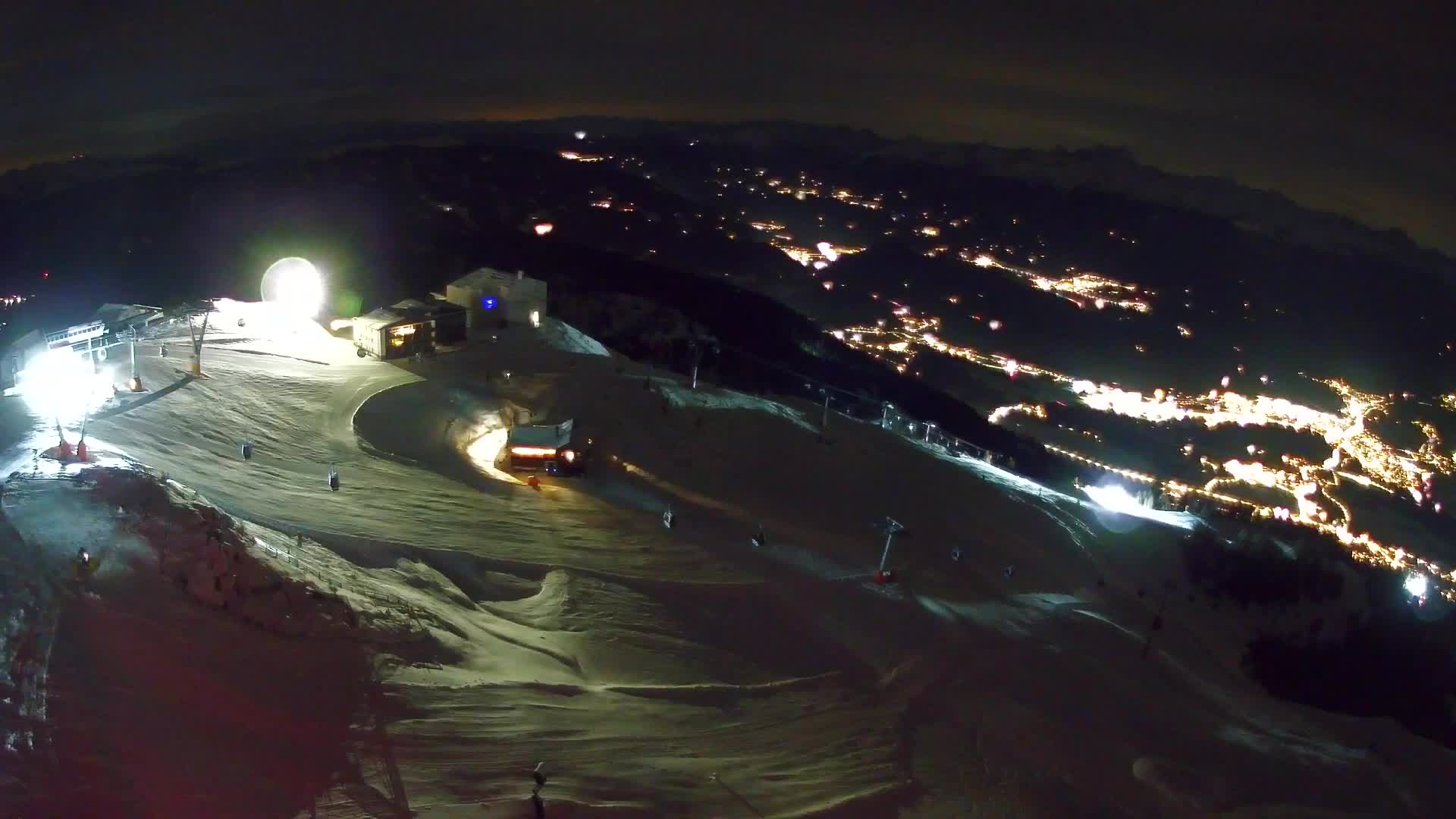 Stazione sciistica di Plan de Corones | vista su Brunico