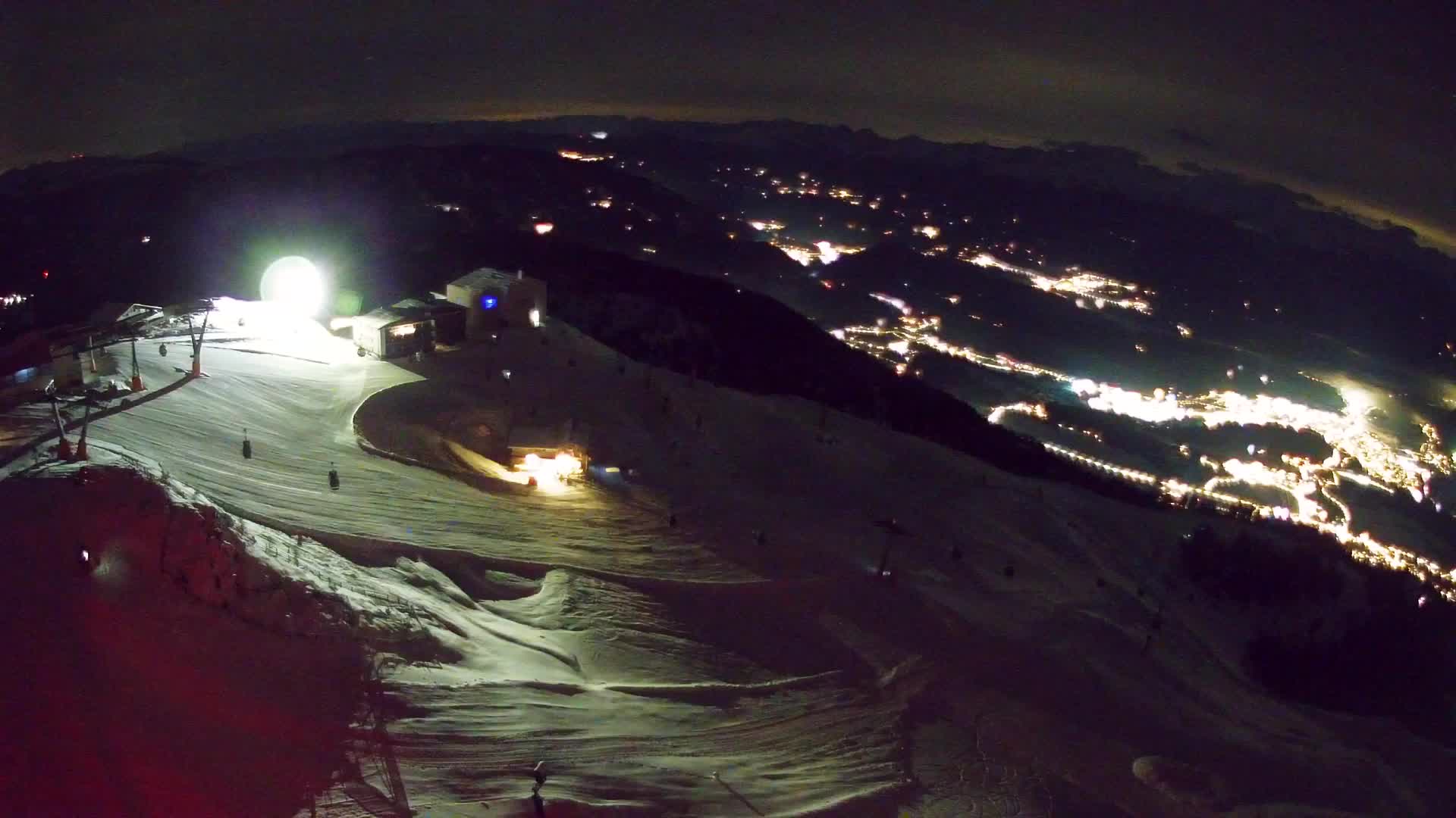 Smučišče Kronplatz – vrh | pogled na Bruneck