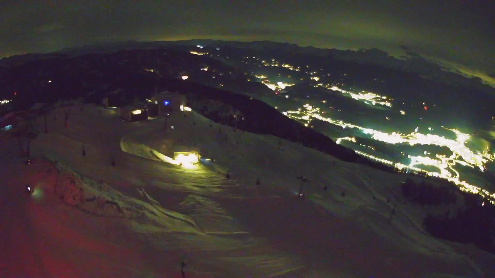 Skigebiet Kronplatz Gipfel | Blick auf Bruneck